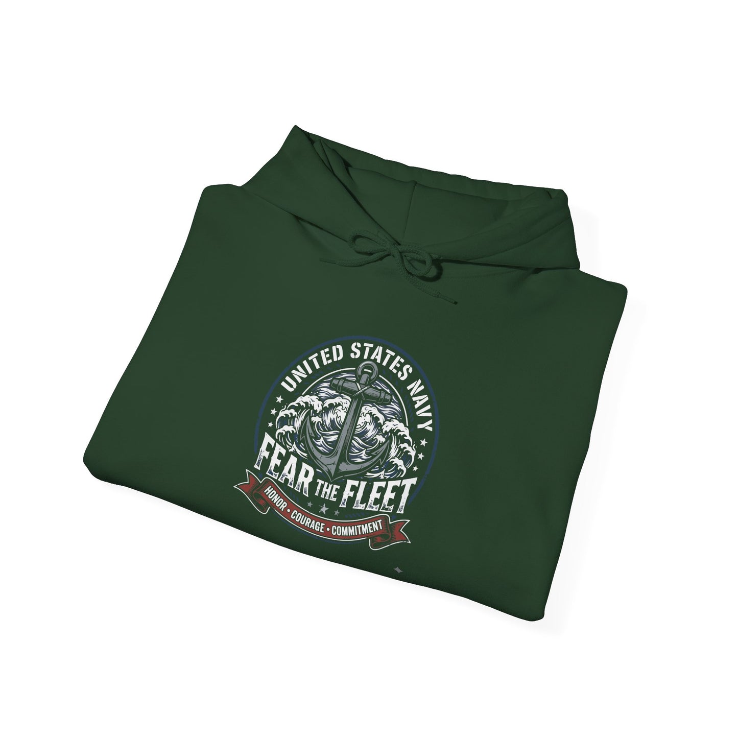 United States Navy Fear the Fleet Hoodie