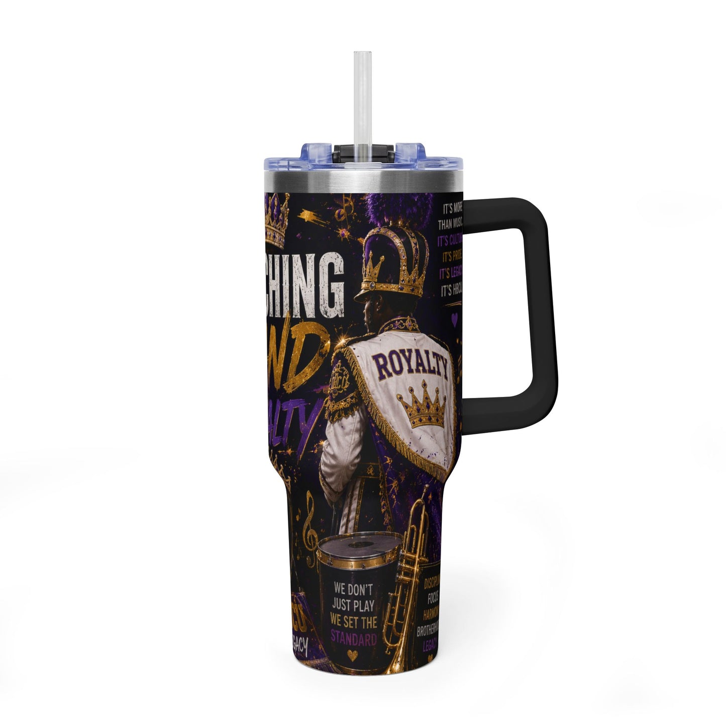 Marching Band Royalty 40oz Vacuum Tumbler
