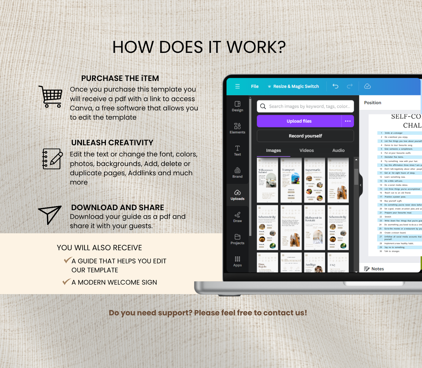 Personal Development PLR Bundle | Editable Canva Self-Growth & Success Templates