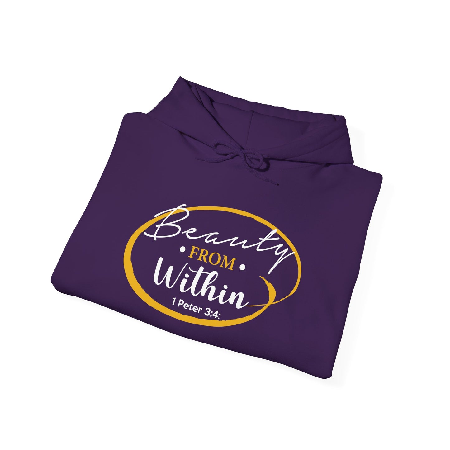 Beauty From. Within 1 Peter 3:4 Hoodie