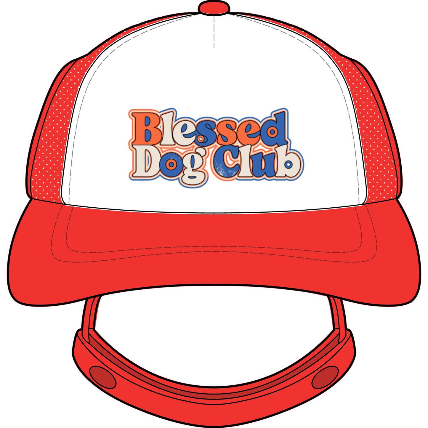 Blessed Dog Club Trucker Hat