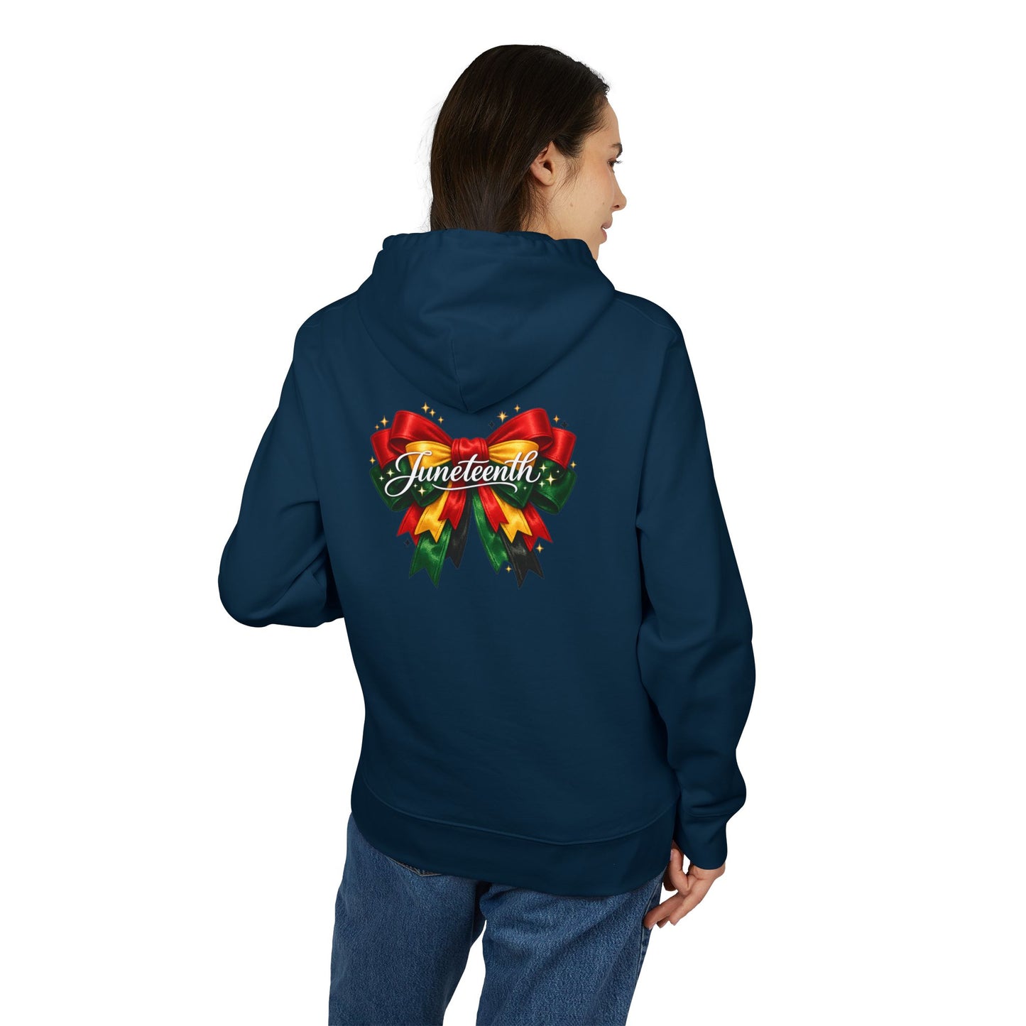 Juneteenth Ribbon Hoodie — Juneteenth Celebration Pullover