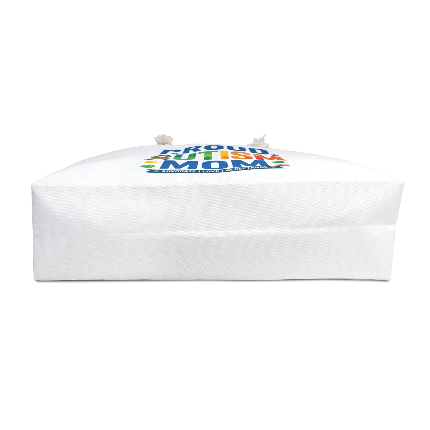 Proud Autism Mom Weekender Bag — Advocate Love Acceptance Tote