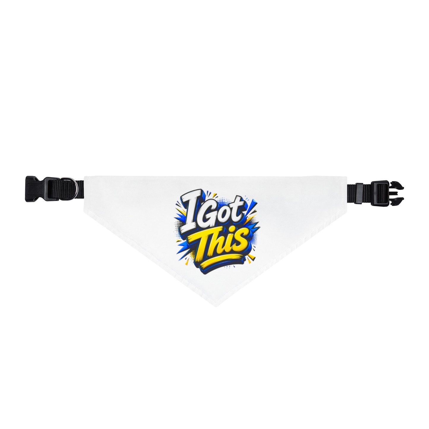 I Got This Clip-On Pet Bandana — Motivational Dog & Cat Collar Accessory