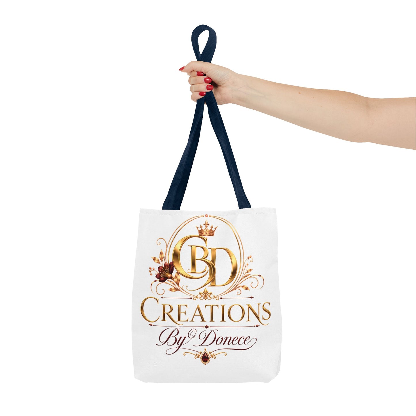 Creations By Donece Logo Tote