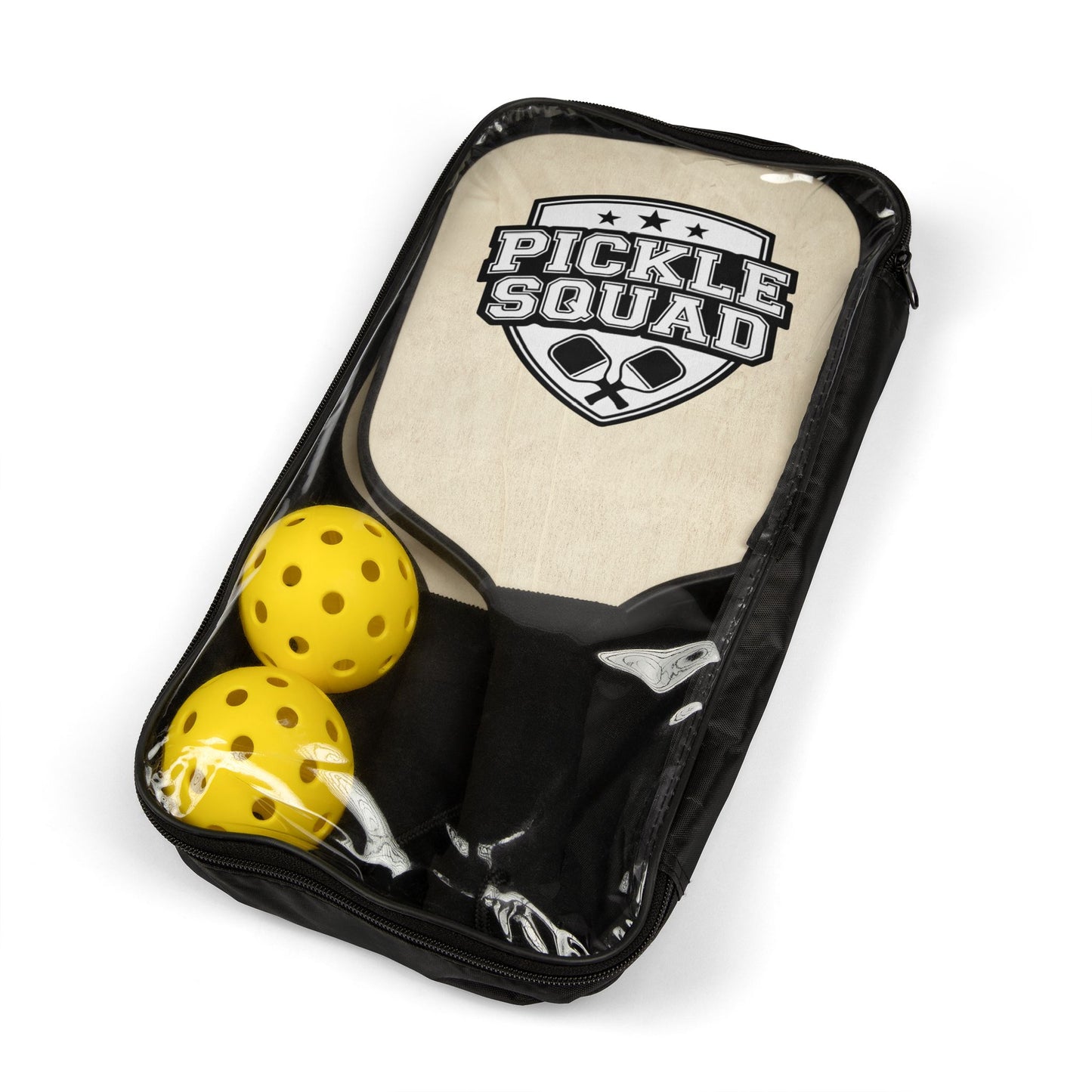 Pickle Squad Pickleball Paddles & Balls Set — 2-Pack Beginner Kit