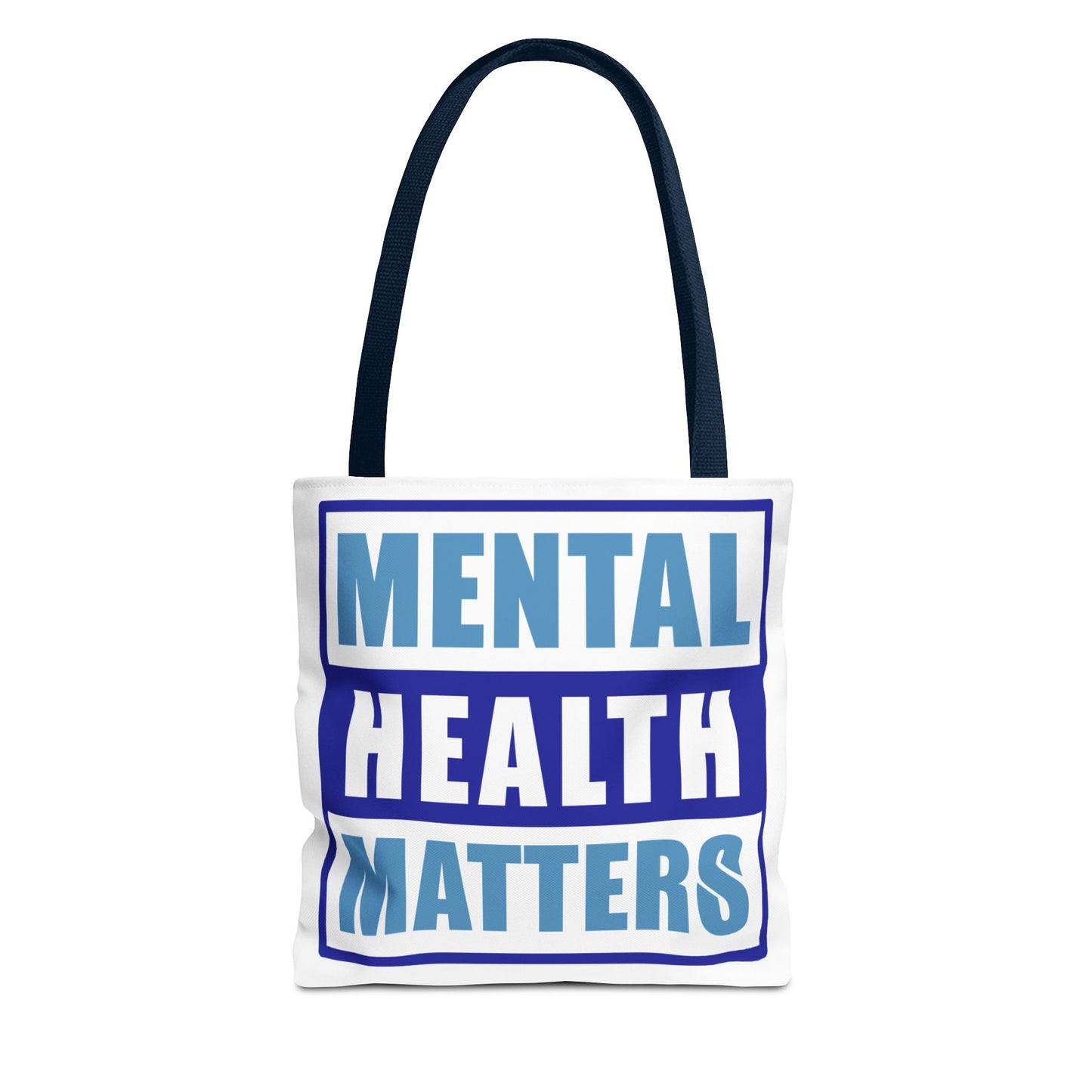 Mental Health Matters Tote Bag — Awareness Canvas Shopper