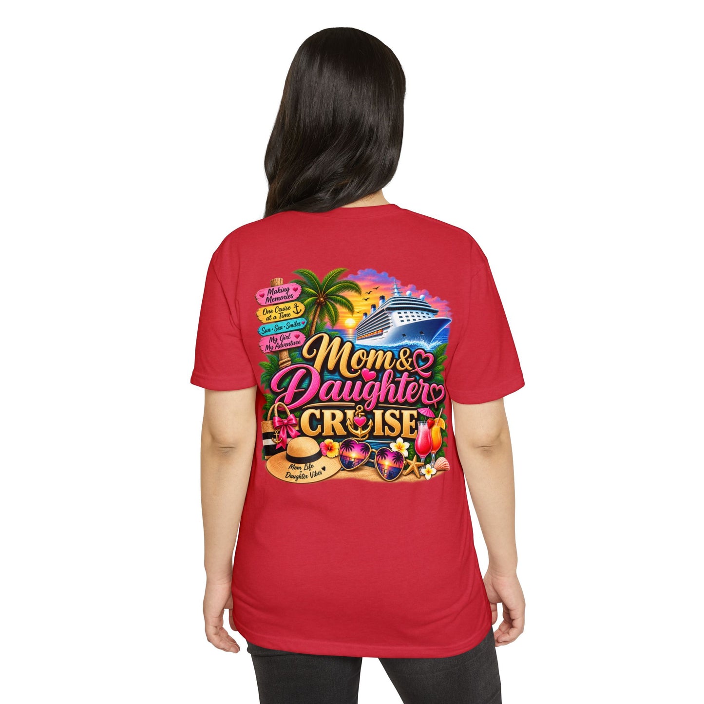 Mom & Daughter Cruise T-Shirt — Matching Vacation Shirt for Beach, Summer & Family Trips