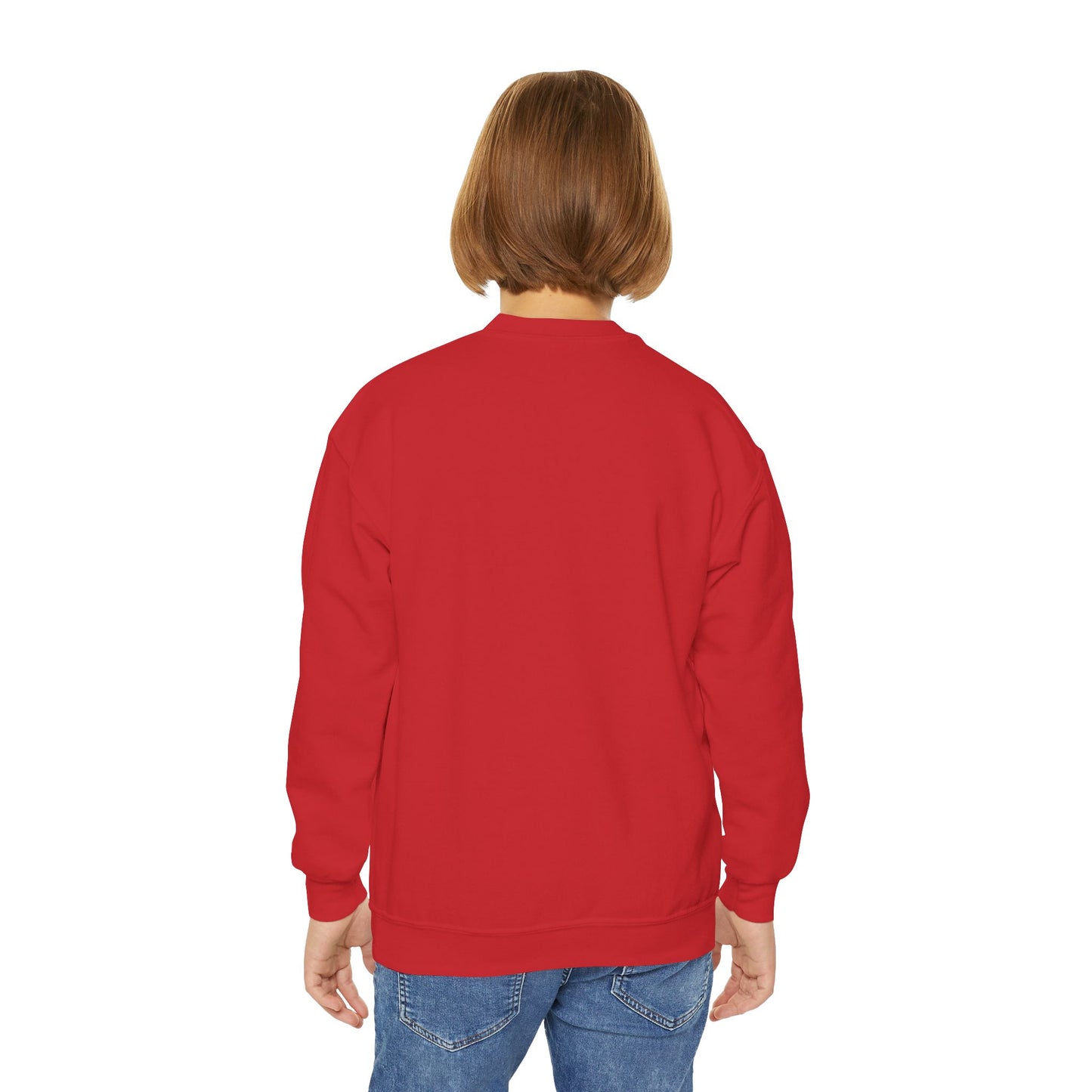 Youth Sweatshirt - "Mother & Family" Floral Quote Crewneck