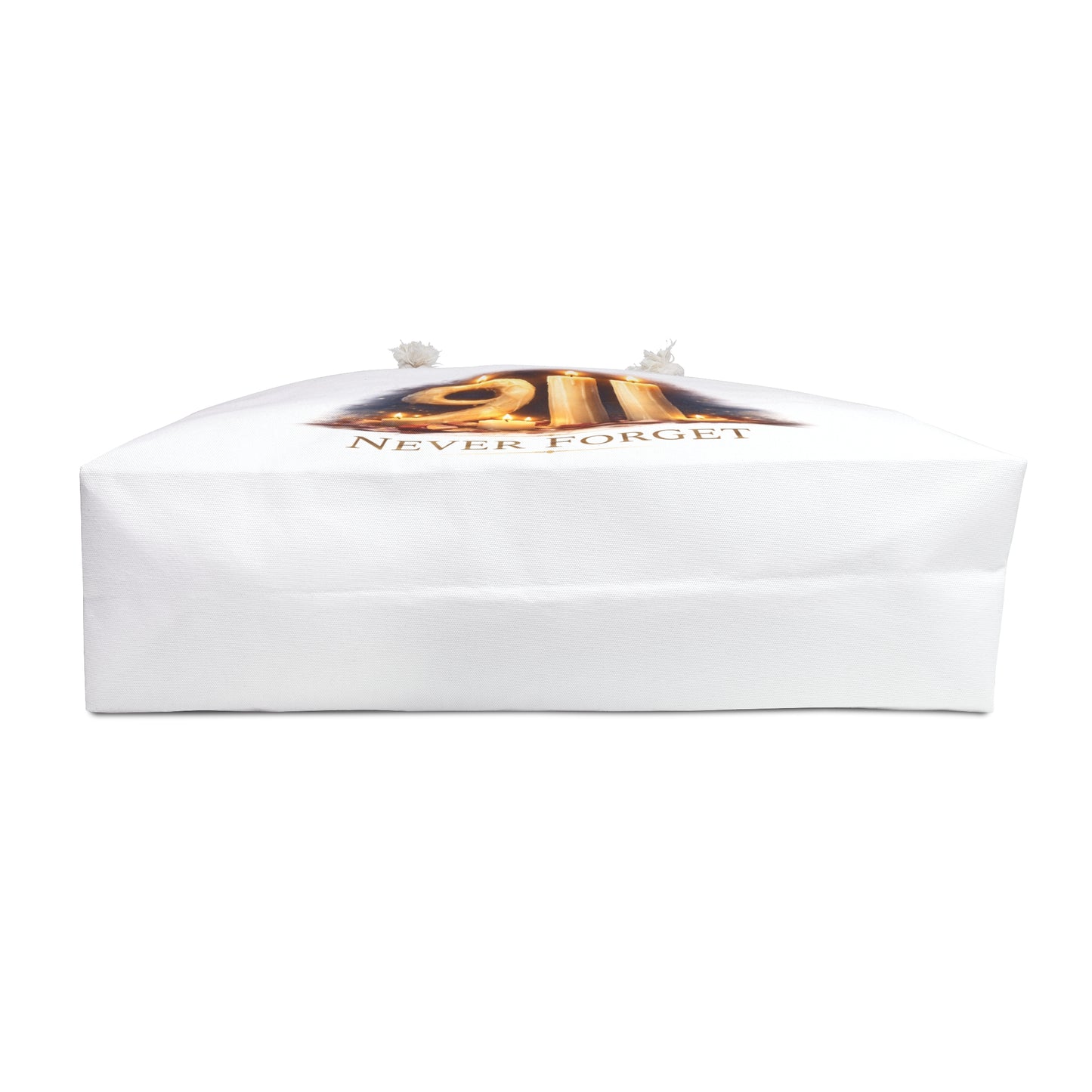 9/11 Never Forget Weekender Bag — Memorial Candle Tribute Travel Tote
