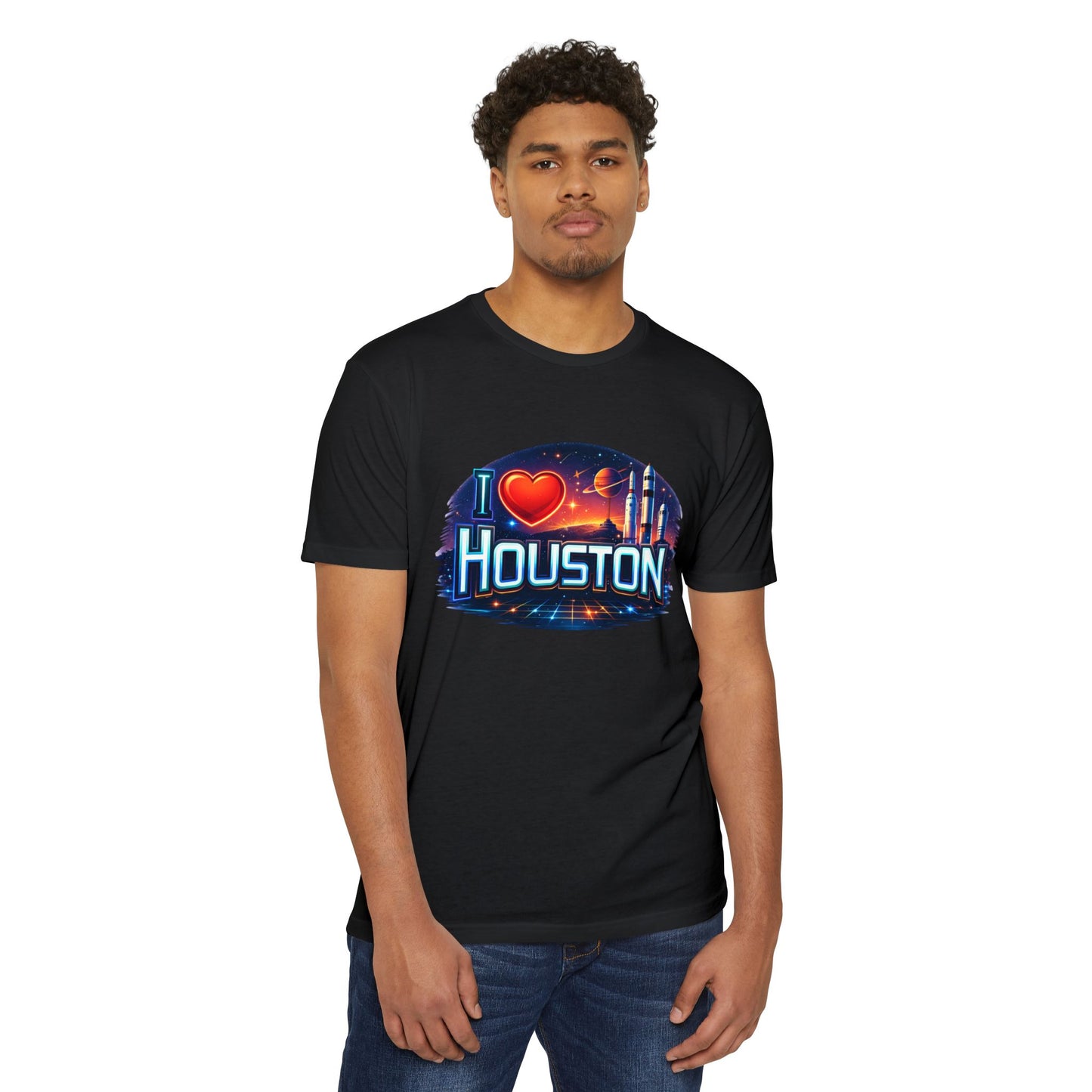I Love Houston Graphic T-Shirt