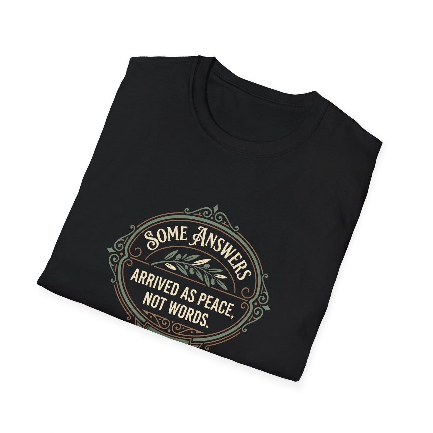 Some Answers Arrived as Peace, Not Words. T-Shirt