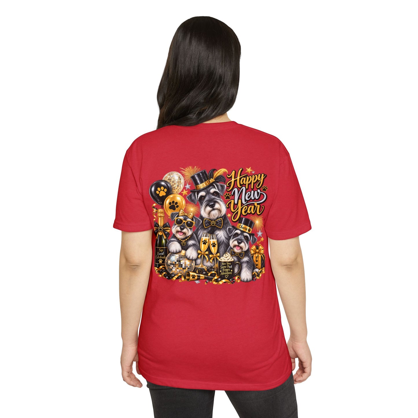 Happy Mew Year T-Shirt — Cute Cats New Year Celebration Tee