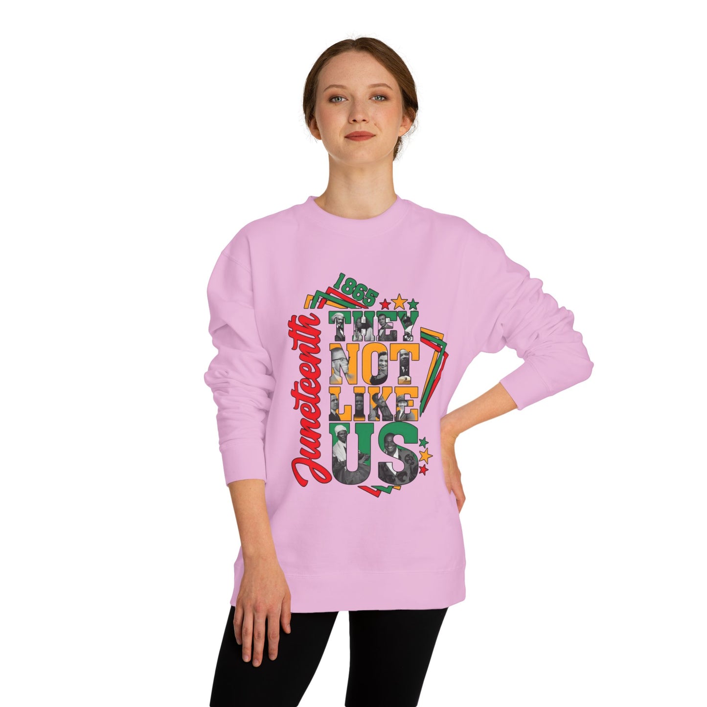 Juneteenth 'They Not Like Us' Crewneck Sweatshirt