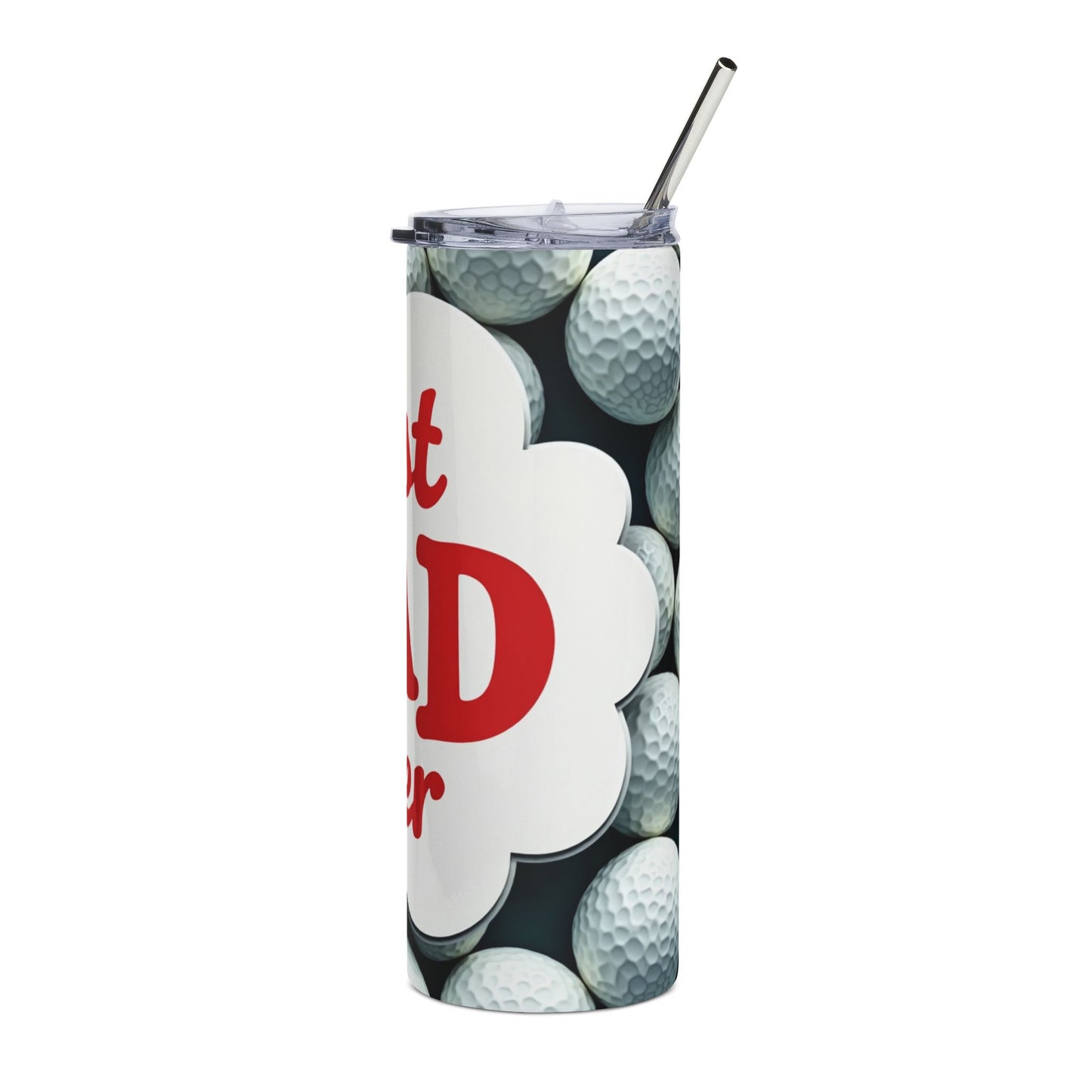 Best Dad Ever Golf Tumbler — 20oz Stainless Steel Travel Cup