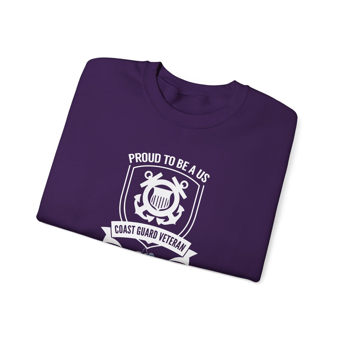 Proud to Be a US Coast Guard Veteran Sweatshirt