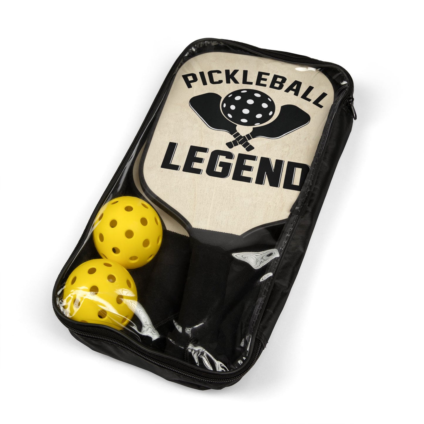 Pickleball Paddle Set — "Pickleball Legend" Paddle & Ball Kit
