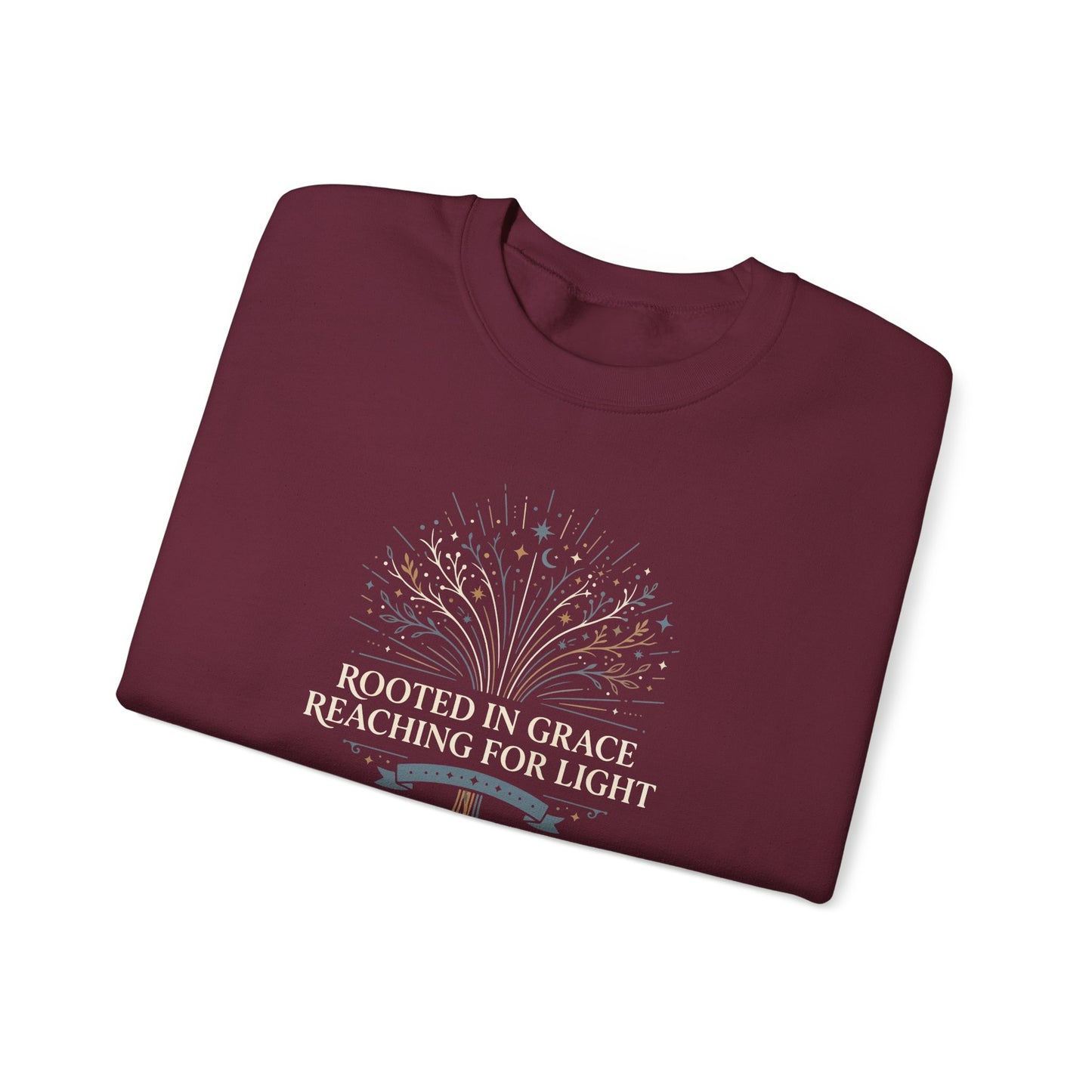 Rooted in Grace Reaching for Light Sweatshirt