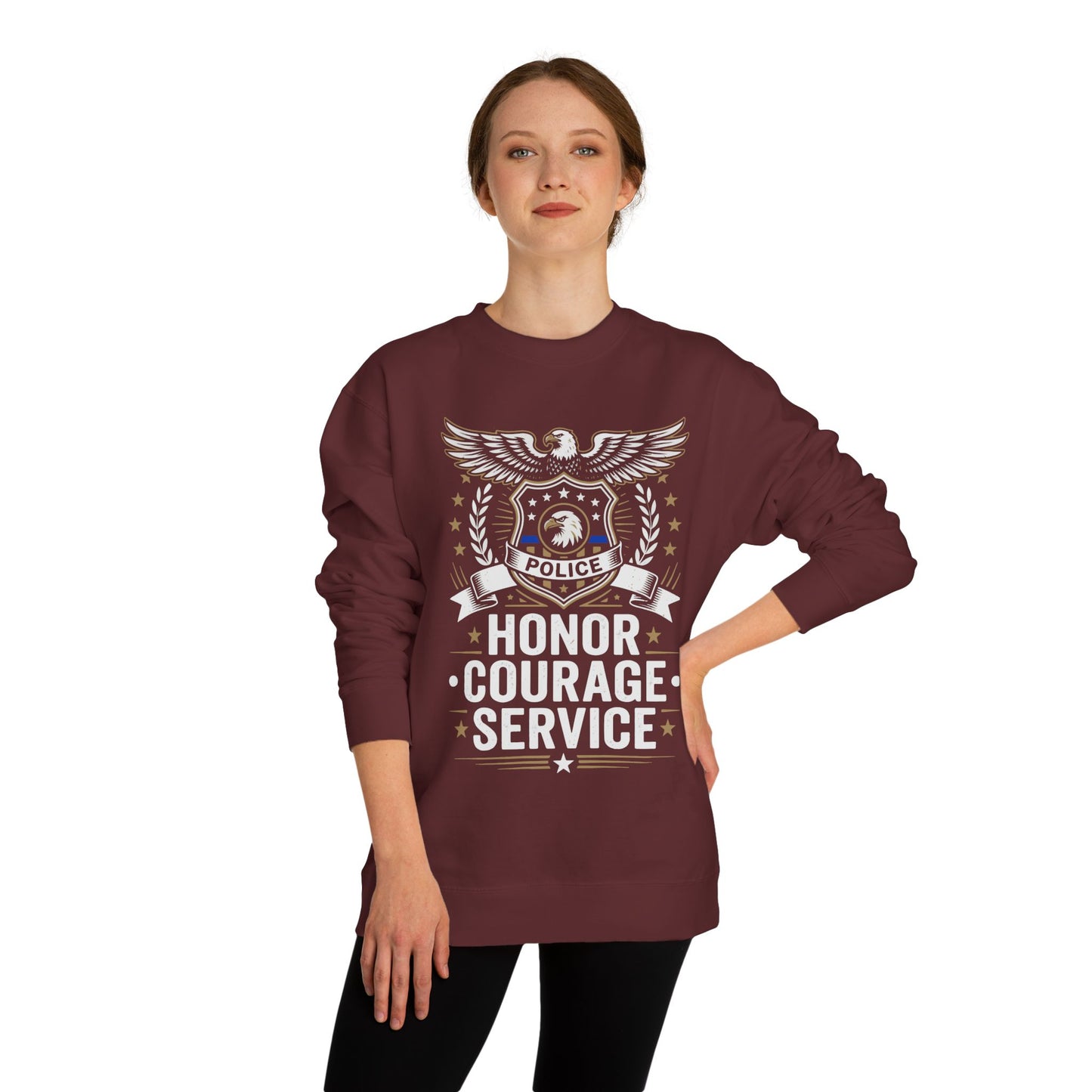 Police Honor Courage Service Sweatshirt