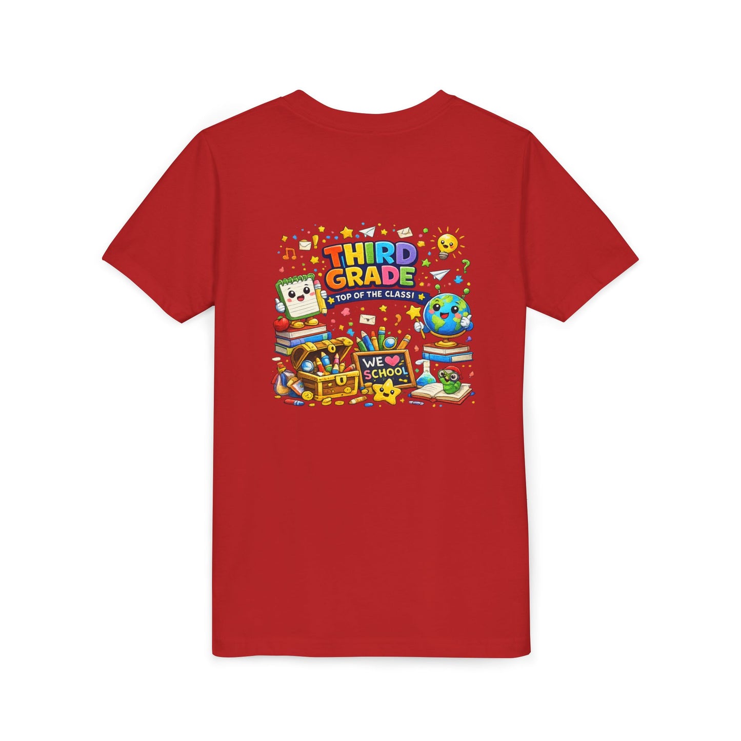 Third Grade Kids Tee — "Third Grade Out of the Classroom" Back-to-School Youth Shirt