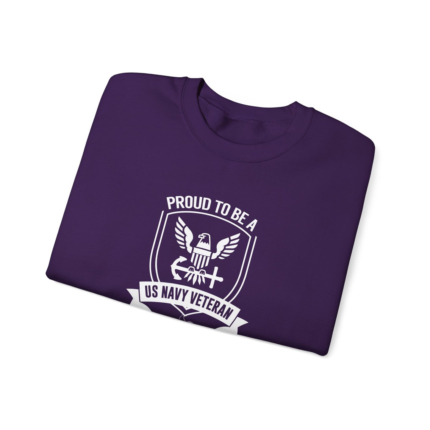 Proud to Be a US Navy Veteran Sweatshirt