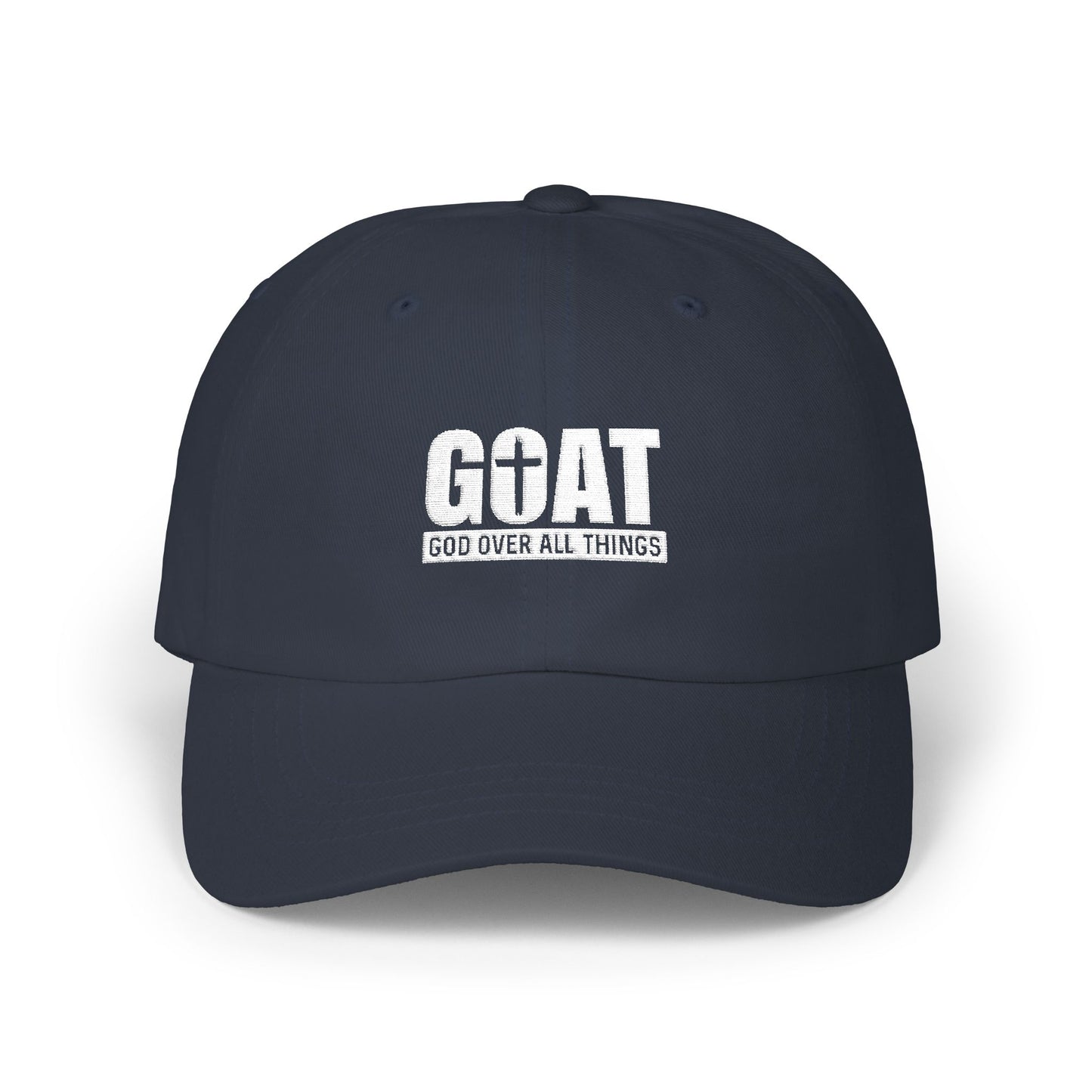GOAT Dad Cap – Embroidered "GOAT" Retro Baseball Hat for Men, Fathers & Athletes