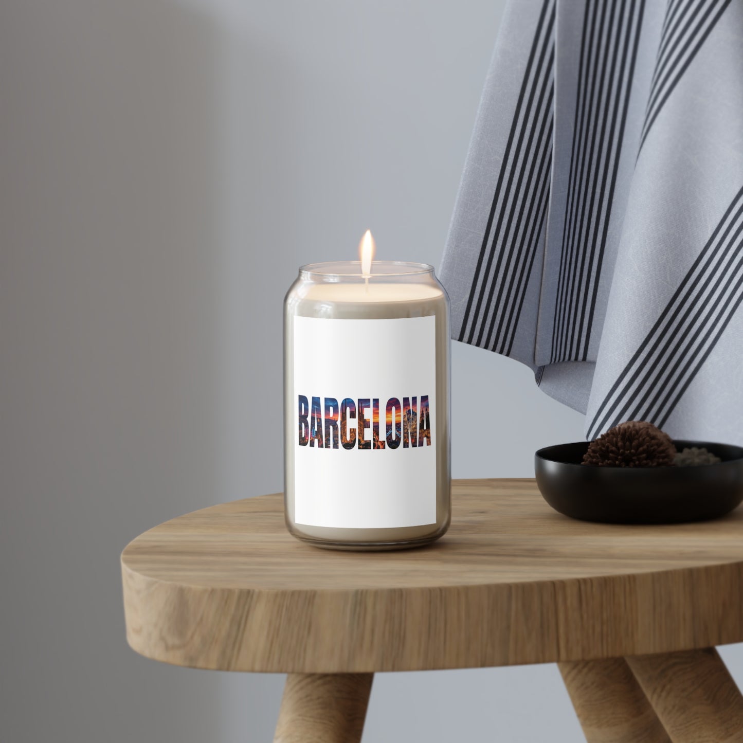 Barcelona Scented Soy Candle — 13.75 oz Travel Vibes Candle