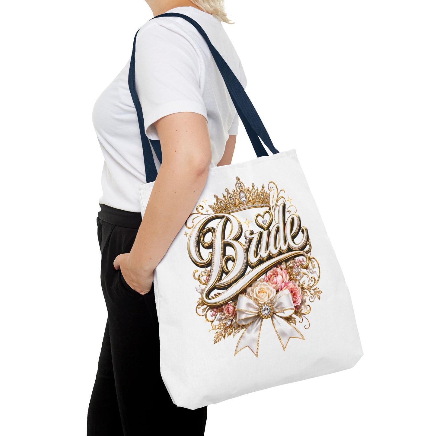 Bride Tote Bag — Bridal Shower, Bachelorette & Wedding Day Gift