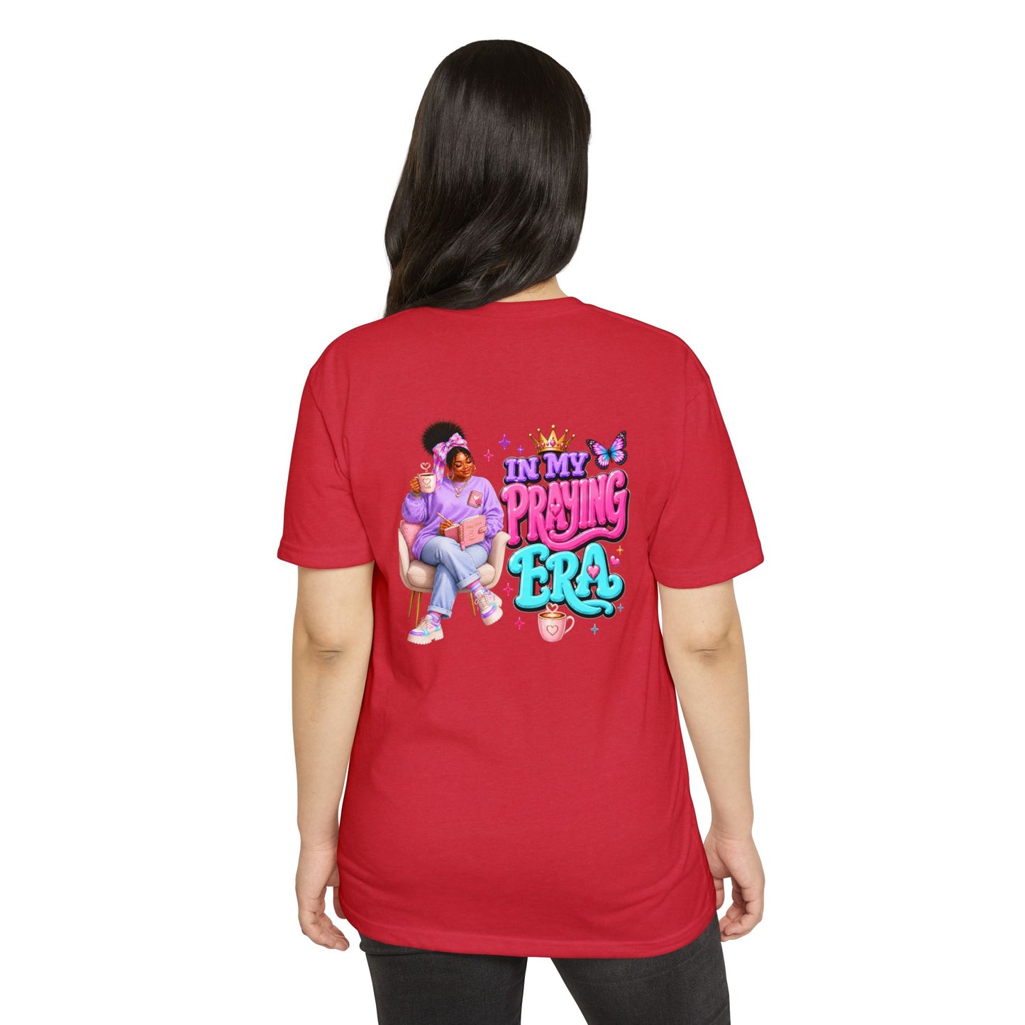 T-Shirt — "In My Praying Era" Feminine Faith Graphic Tee