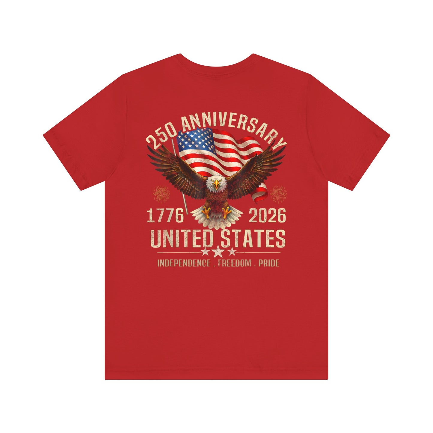 250th Anniversary United States Eagle T-Shirt – 1776–2026 Patriotic Tee