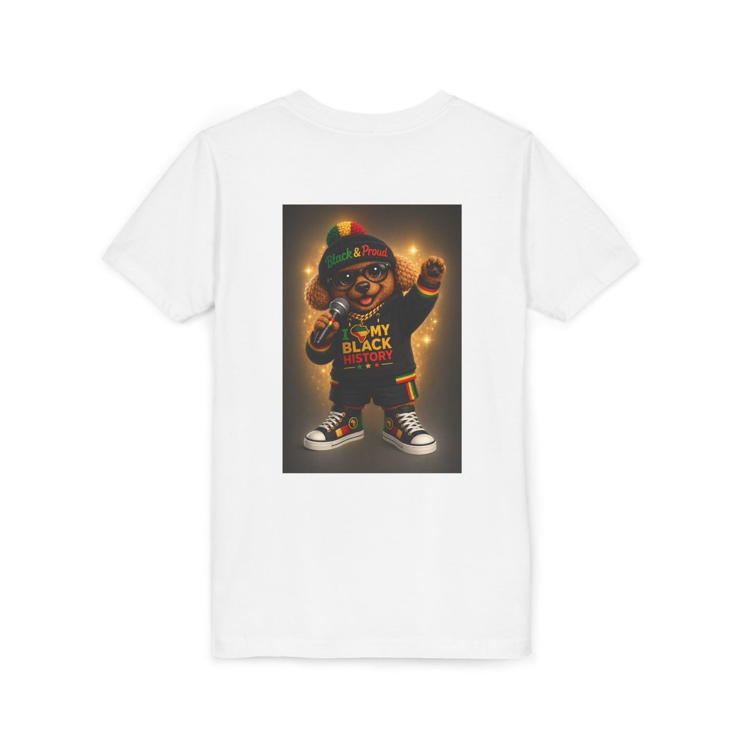 Youth Tee — My Black History Kid Graphic T-Shirt