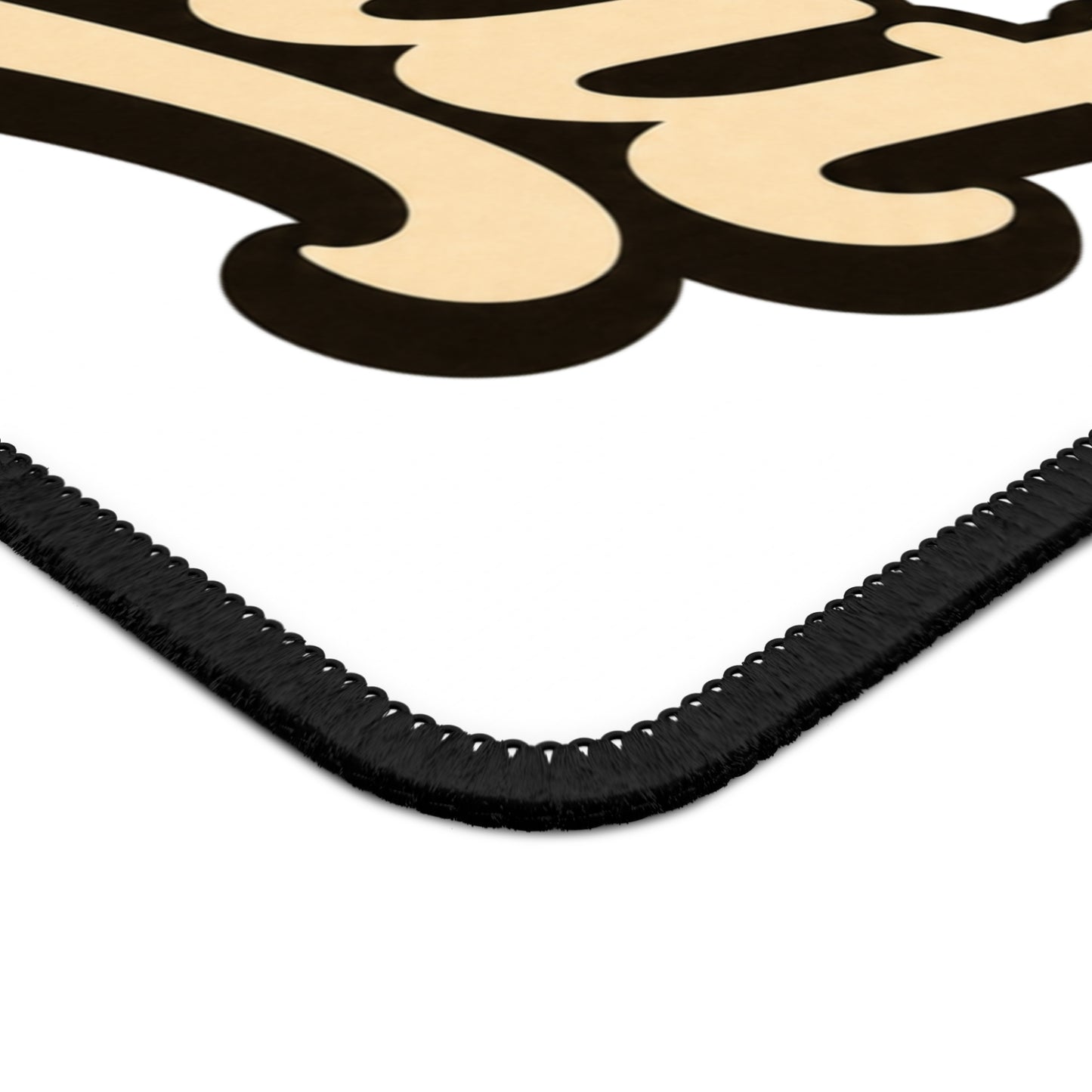 And Now What Gaming Mouse Pad — Retro Script Desk Mat for Gamers