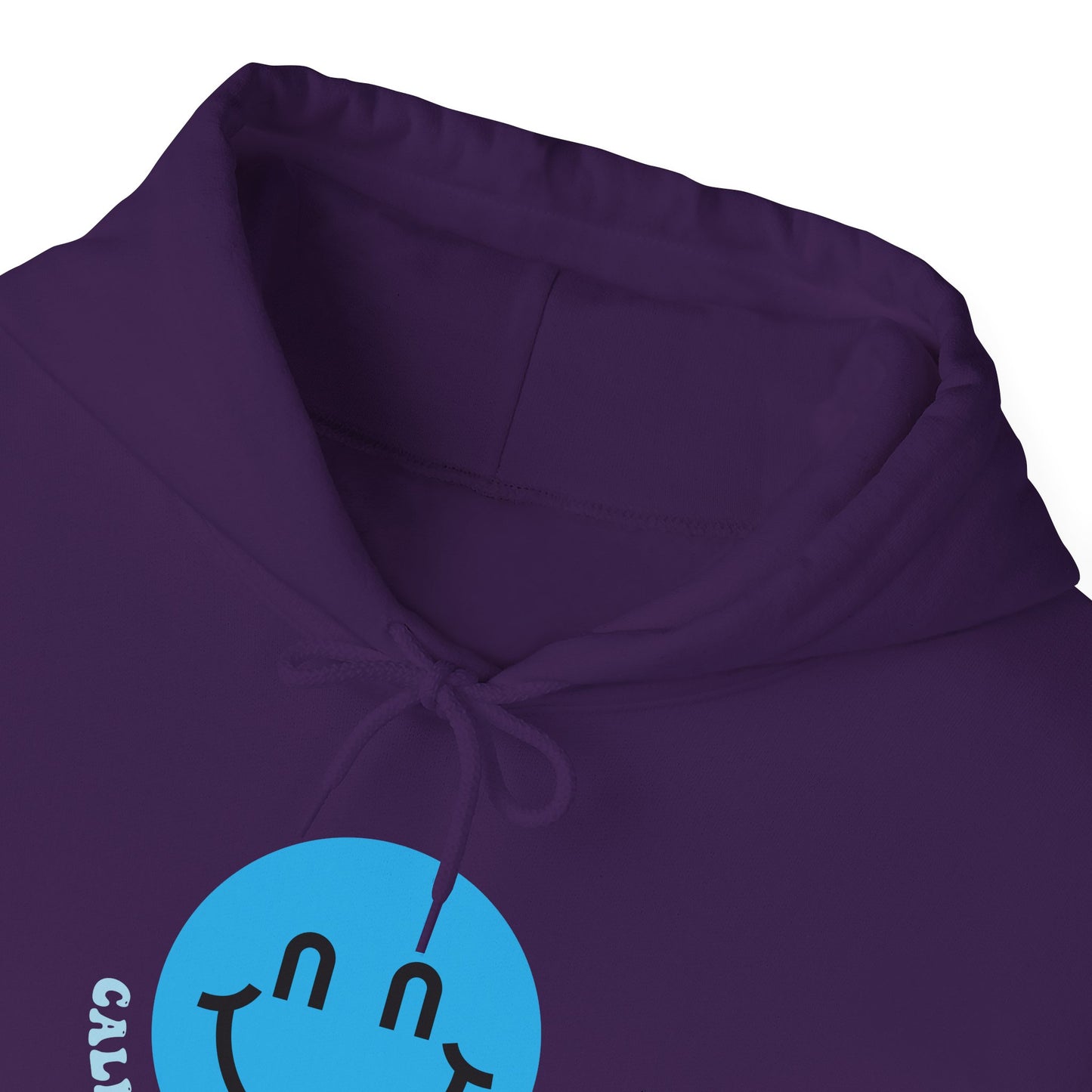 Calm Mind Healthy Body Smiley Hoodie