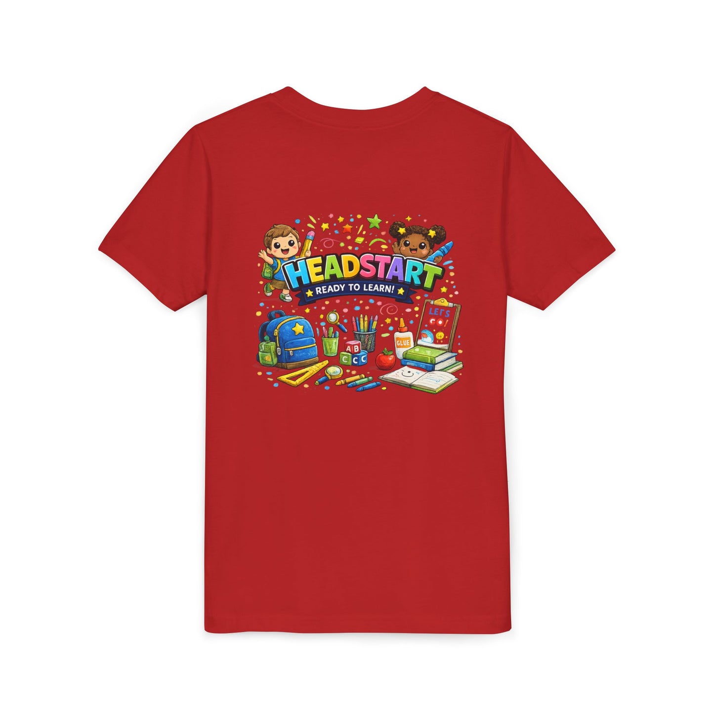 Headstart Kids T-Shirt - Ready to Learn Back-to-School Tee