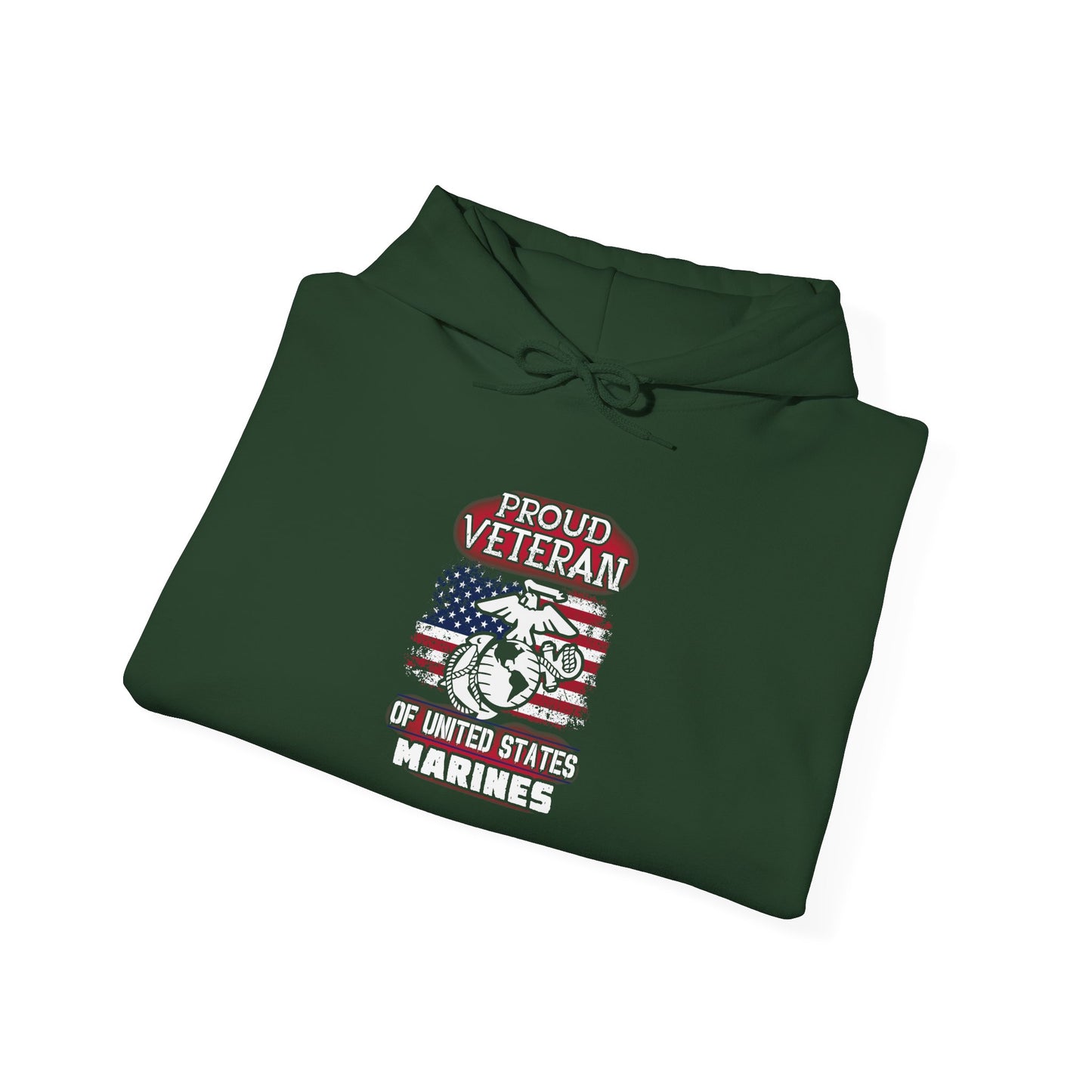 Proud United States Marines Veteran Hoodie