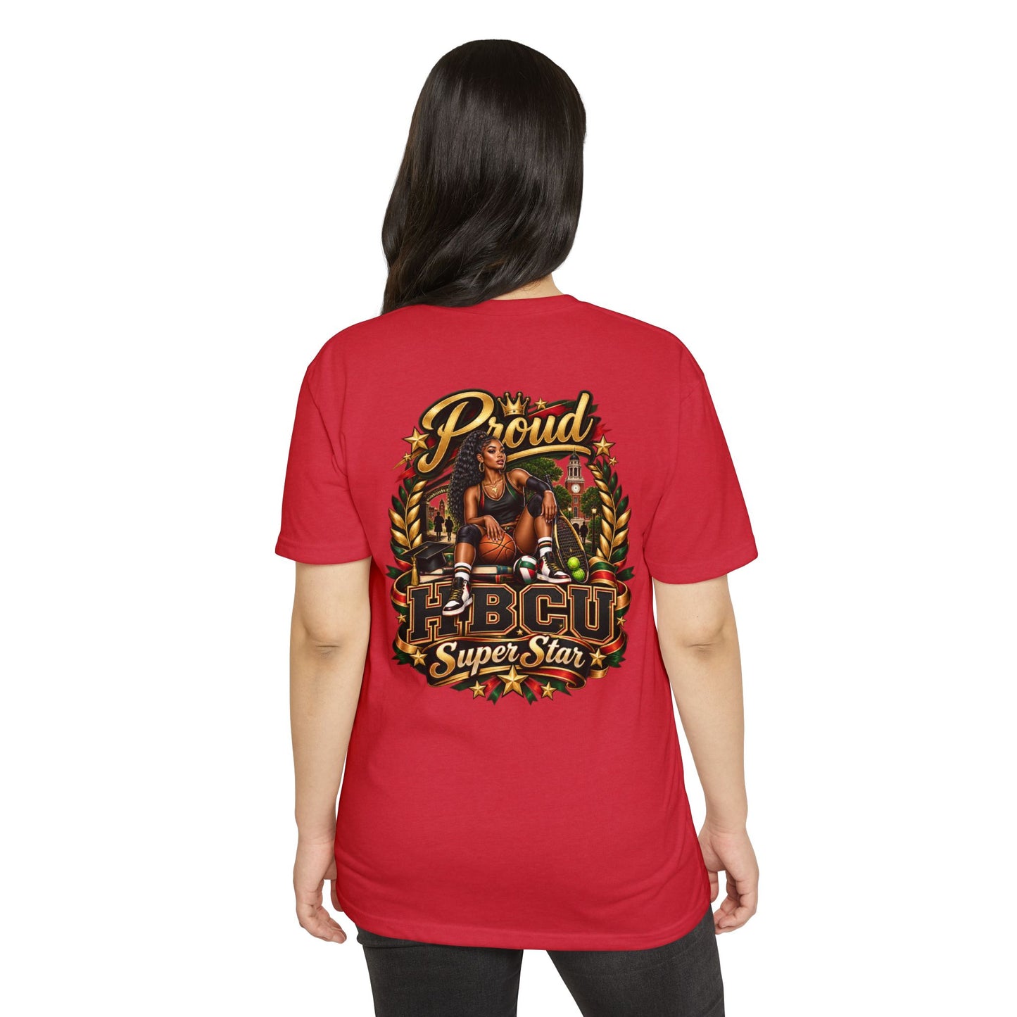 HBCU Proud T-Shirt — "Proud HBCU Super Star" Graphic Tee