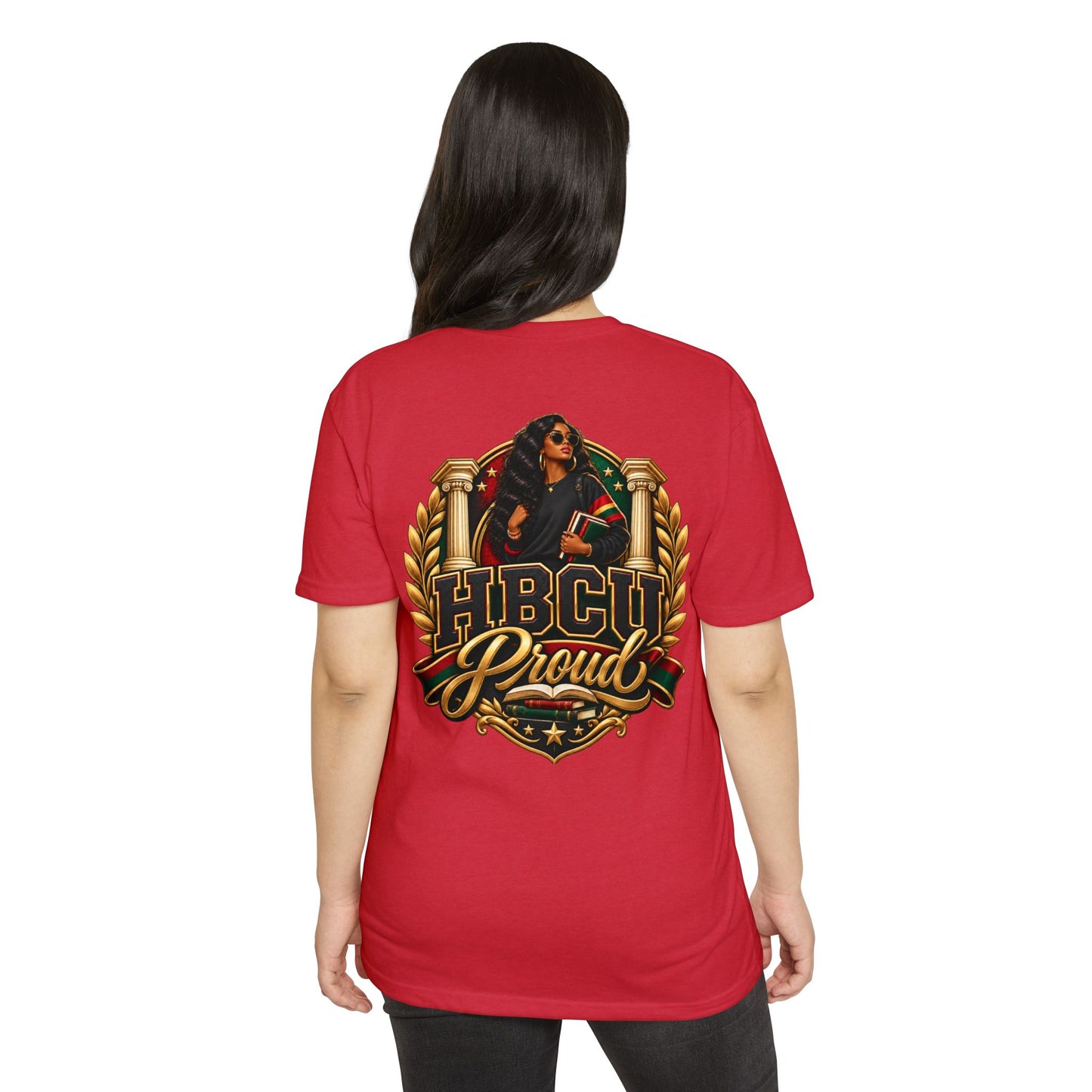 HBCU Proud T-Shirt — Retro Collegiate Black Graduate Design