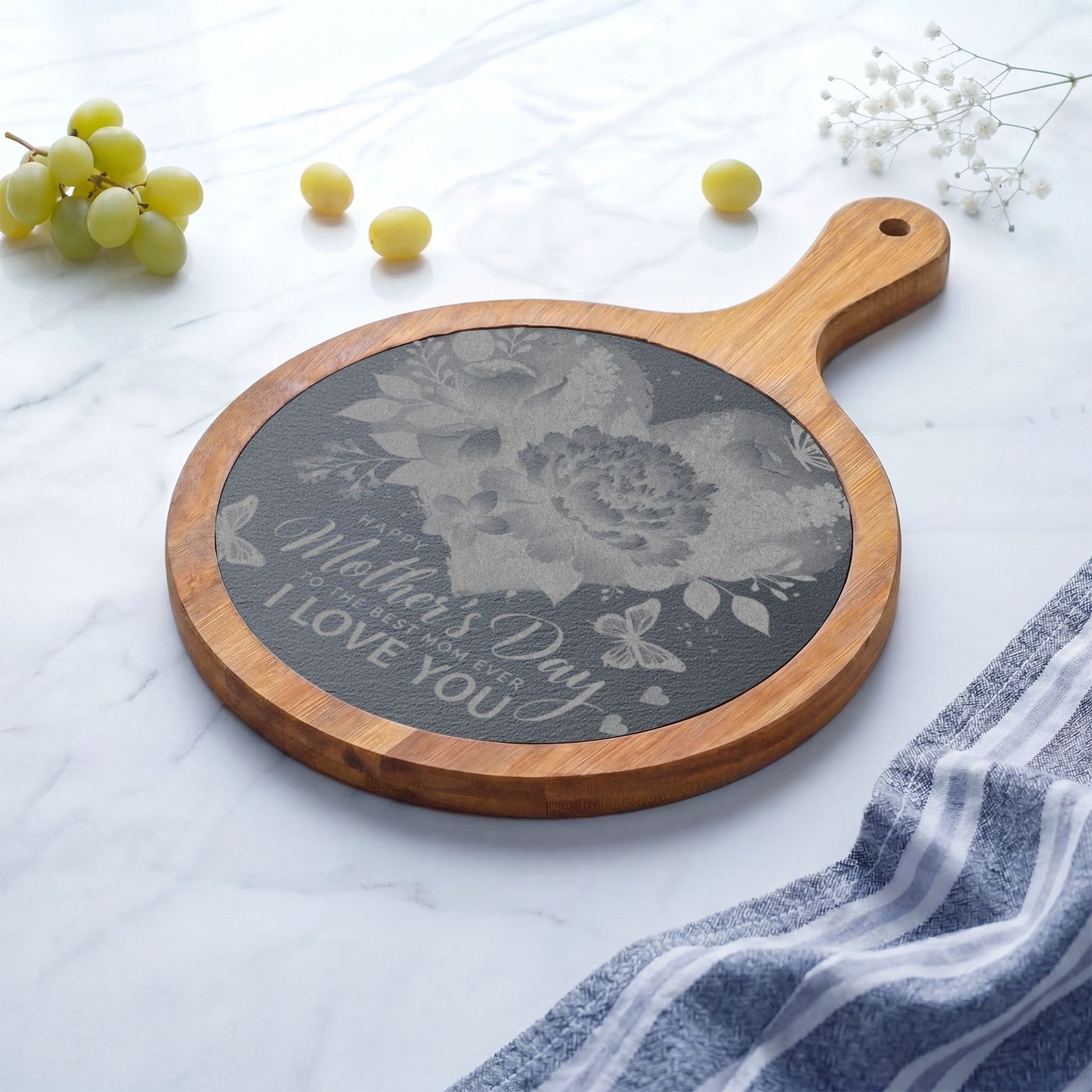 Mother's Day Engraved Charcuterie Board