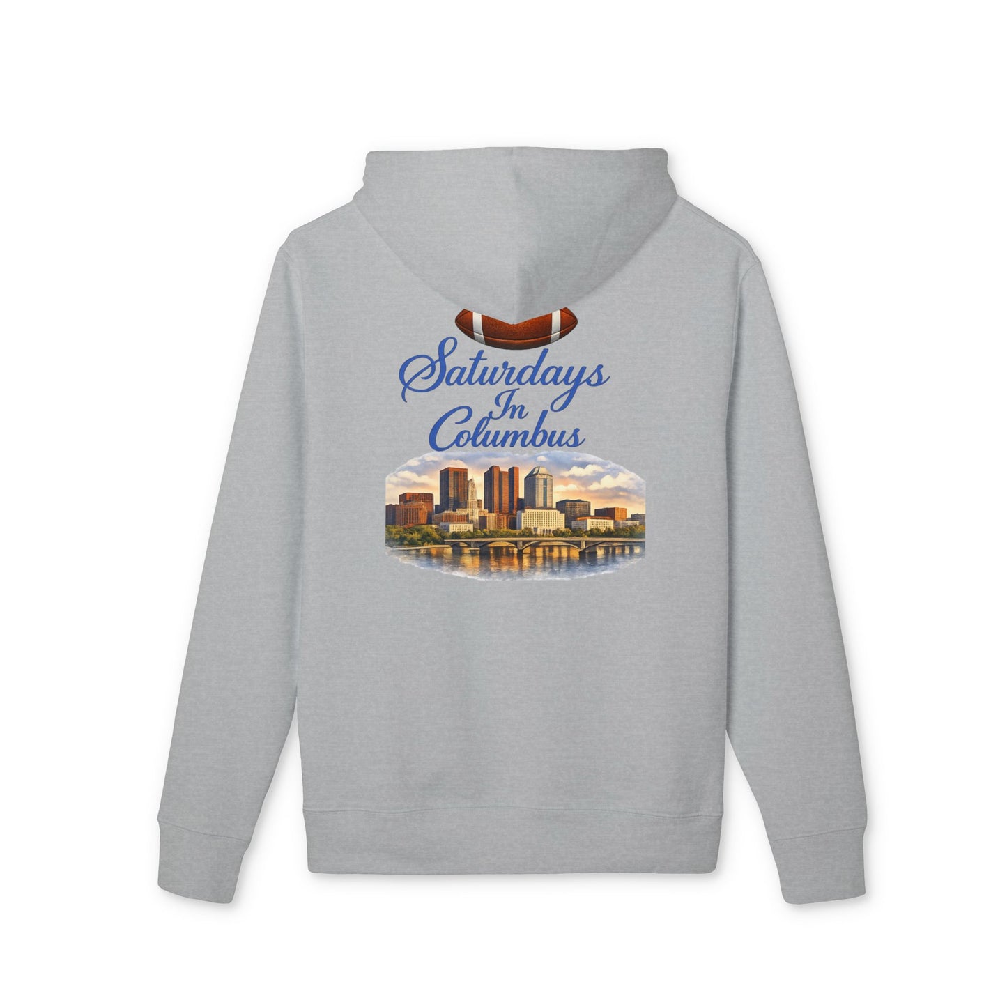Saturdays in Columbus Hoodie — City Skyline Pullover