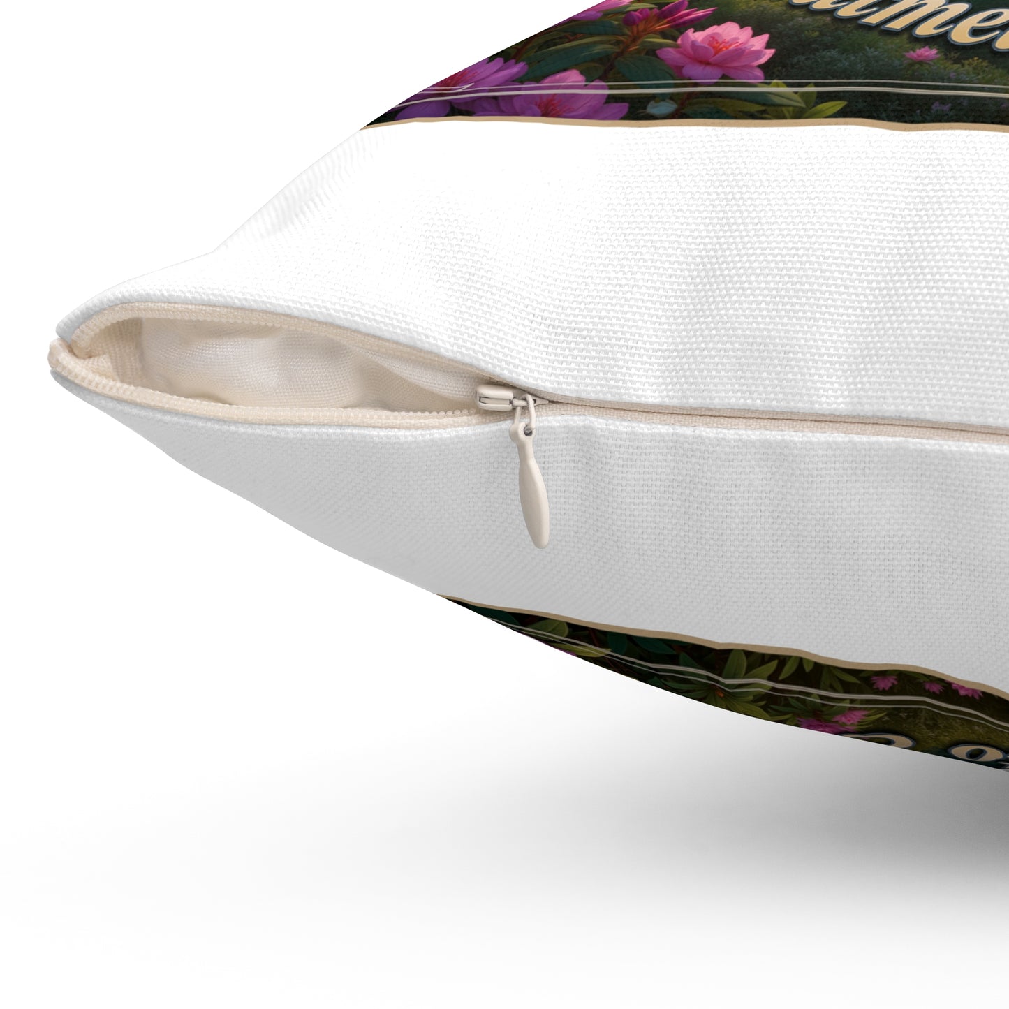 Spun Polyester Square Pillow