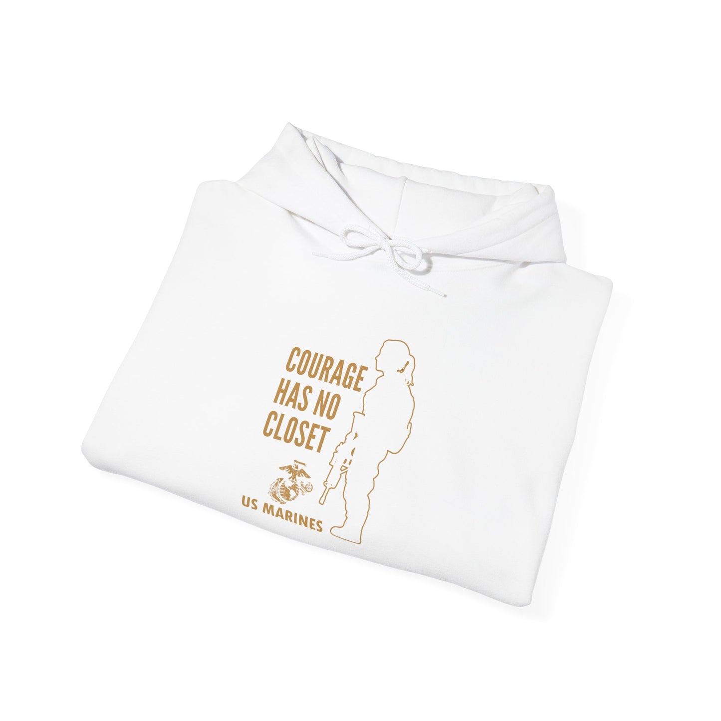 Courage Has No Closet US Marines Hoodie