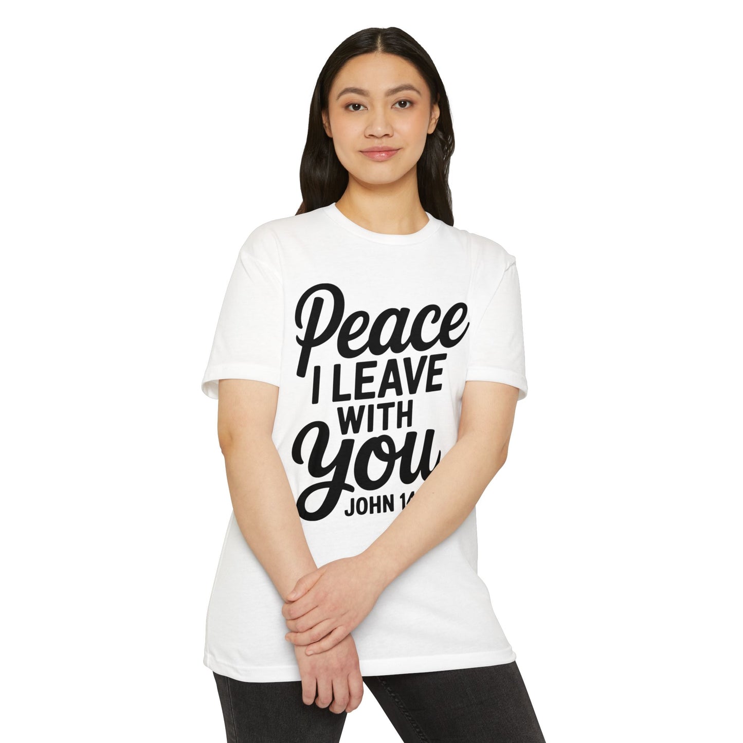 Peace I Leave With You T-Shirt — John 14:27 Christian Tee