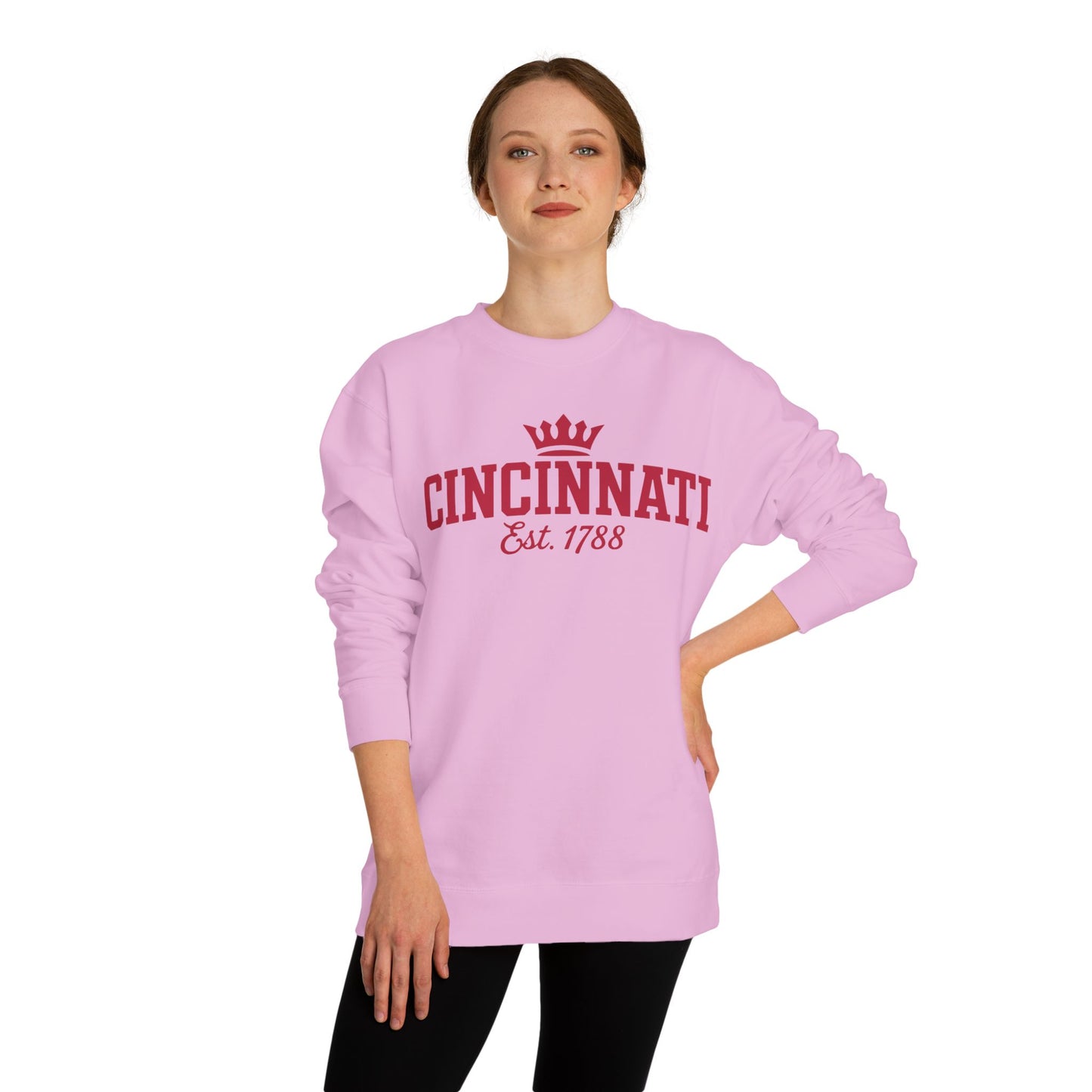 Cincinnati Est. 1788 Crewneck Sweatshirt — Vintage City Pride