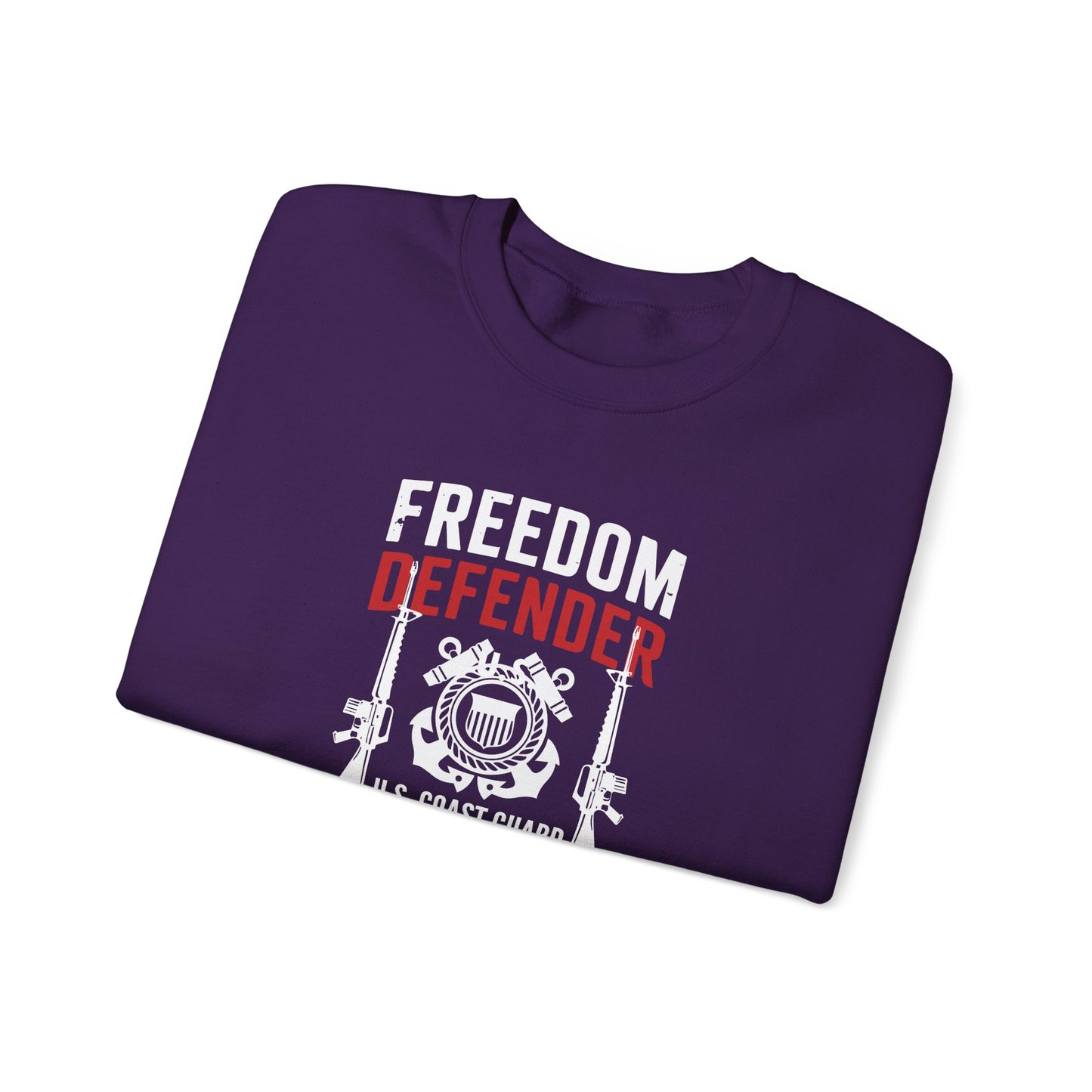 Freedom Defender U.S. Coast Guard Veteran Sweatshirt