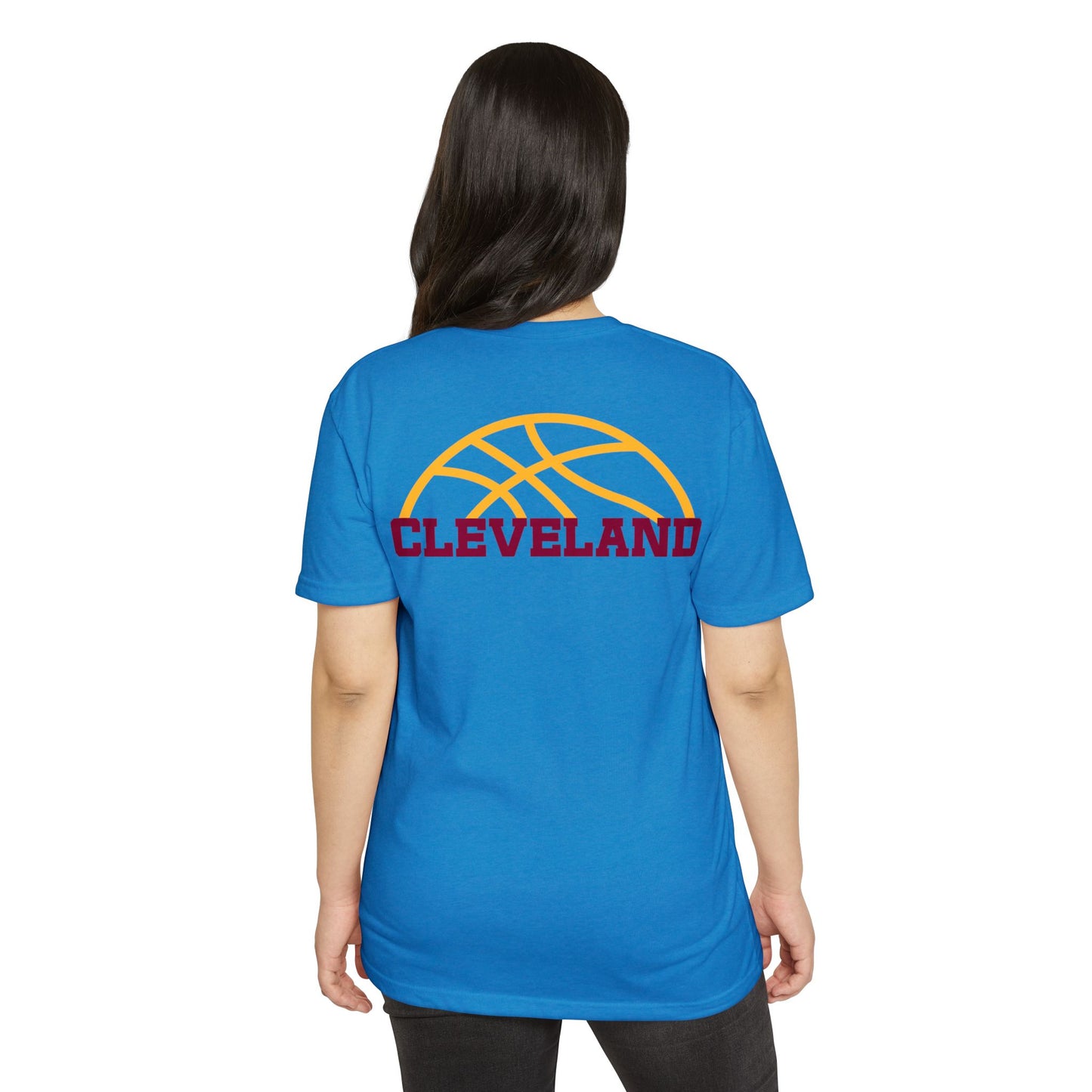 Cleveland T-Shirt — Retro Hoop Team Tee