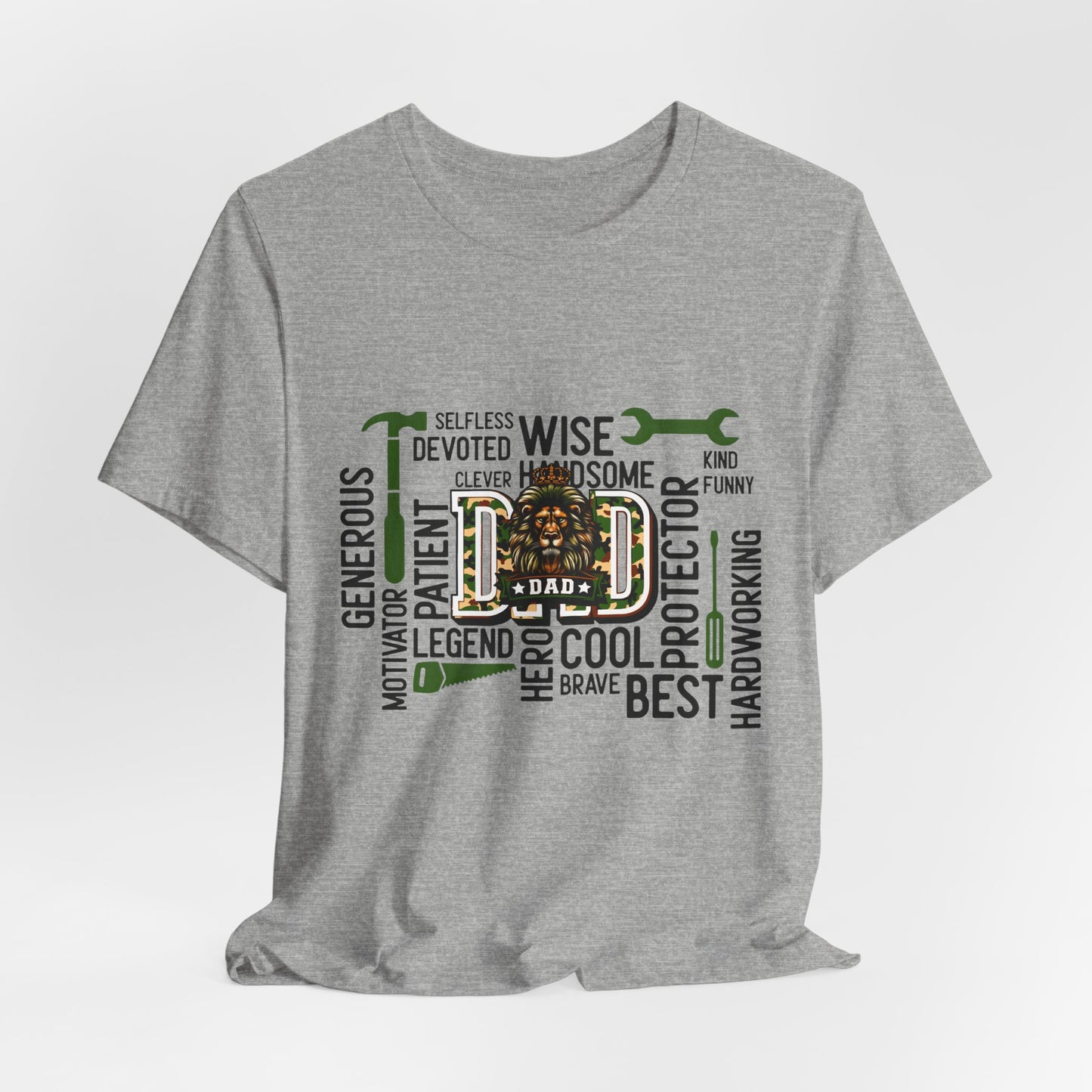 Best Dad Toolbox Word Cloud T-Shirt