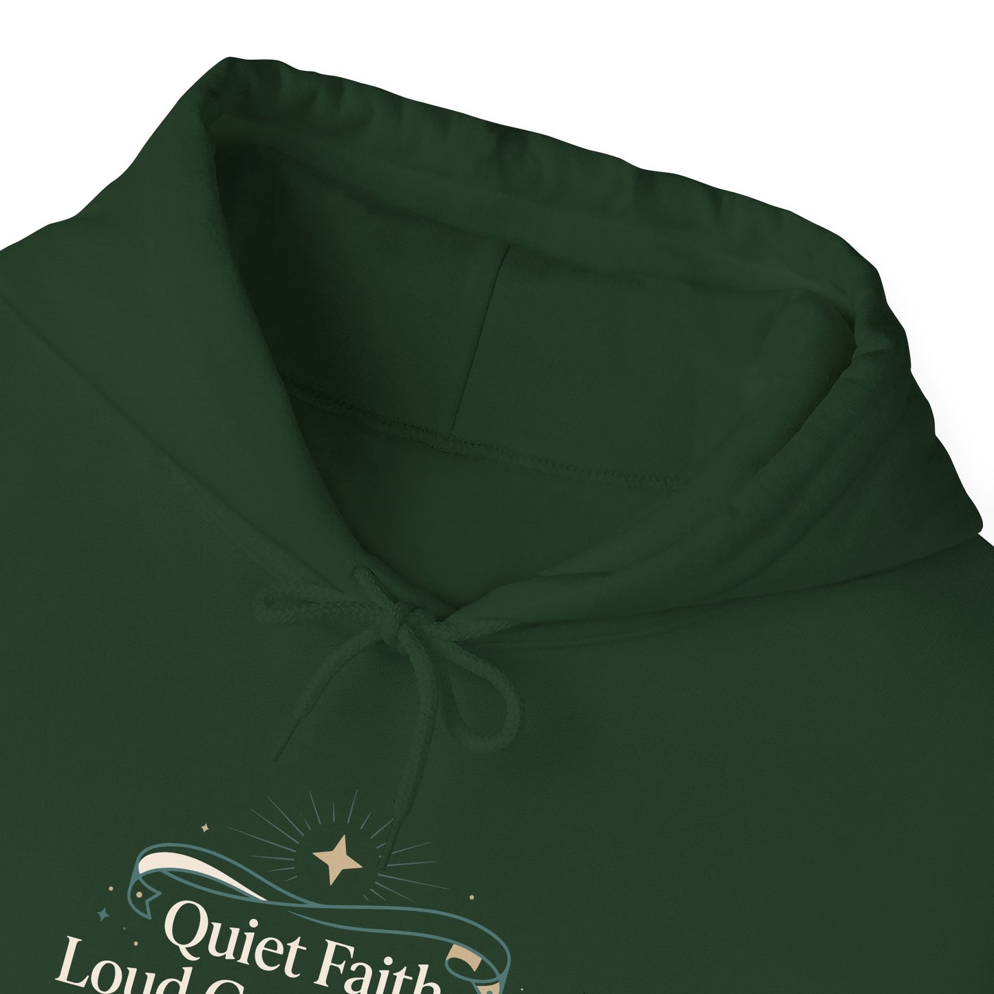 Quiet Faith Loud Compassion Hoodie