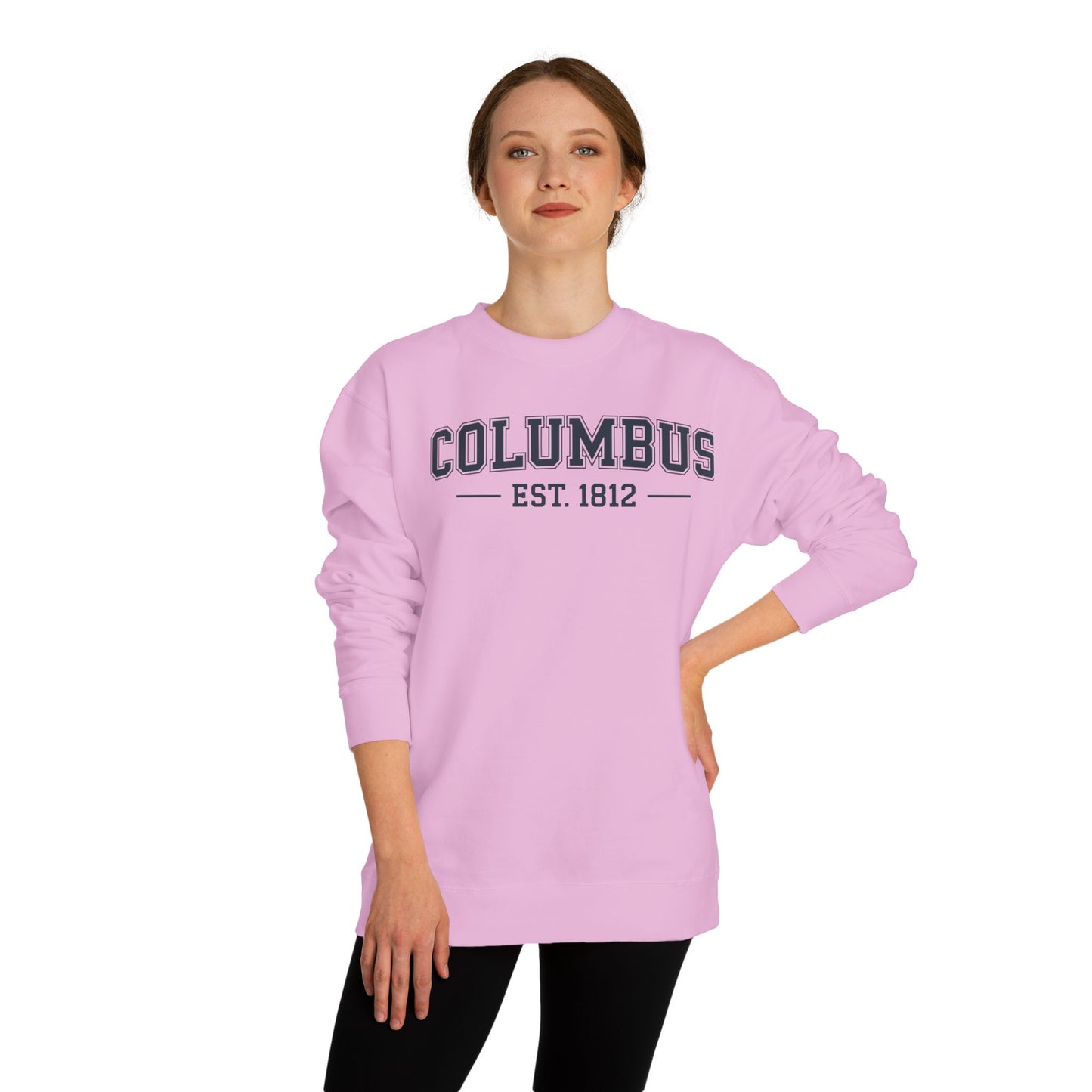 Columbus EST. 1812 Crewneck Sweatshirt — Vintage City Logo
