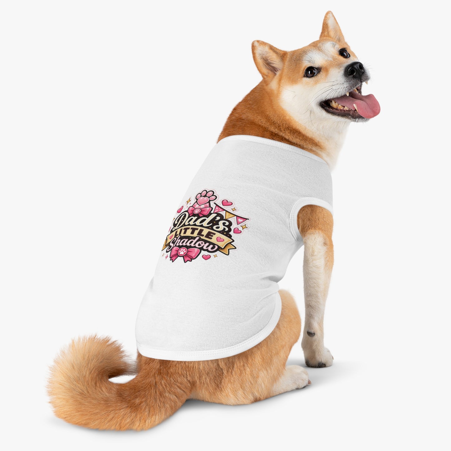 Dad's Little Shadow Pet Tank Top