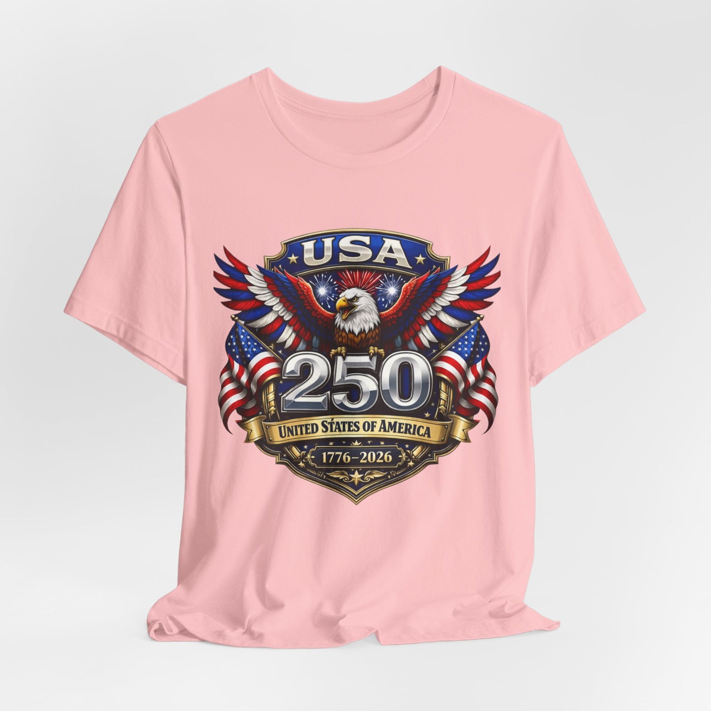 USA 250th Eagle T-Shirt — 1776–2026 Patriotic American Independence Tee